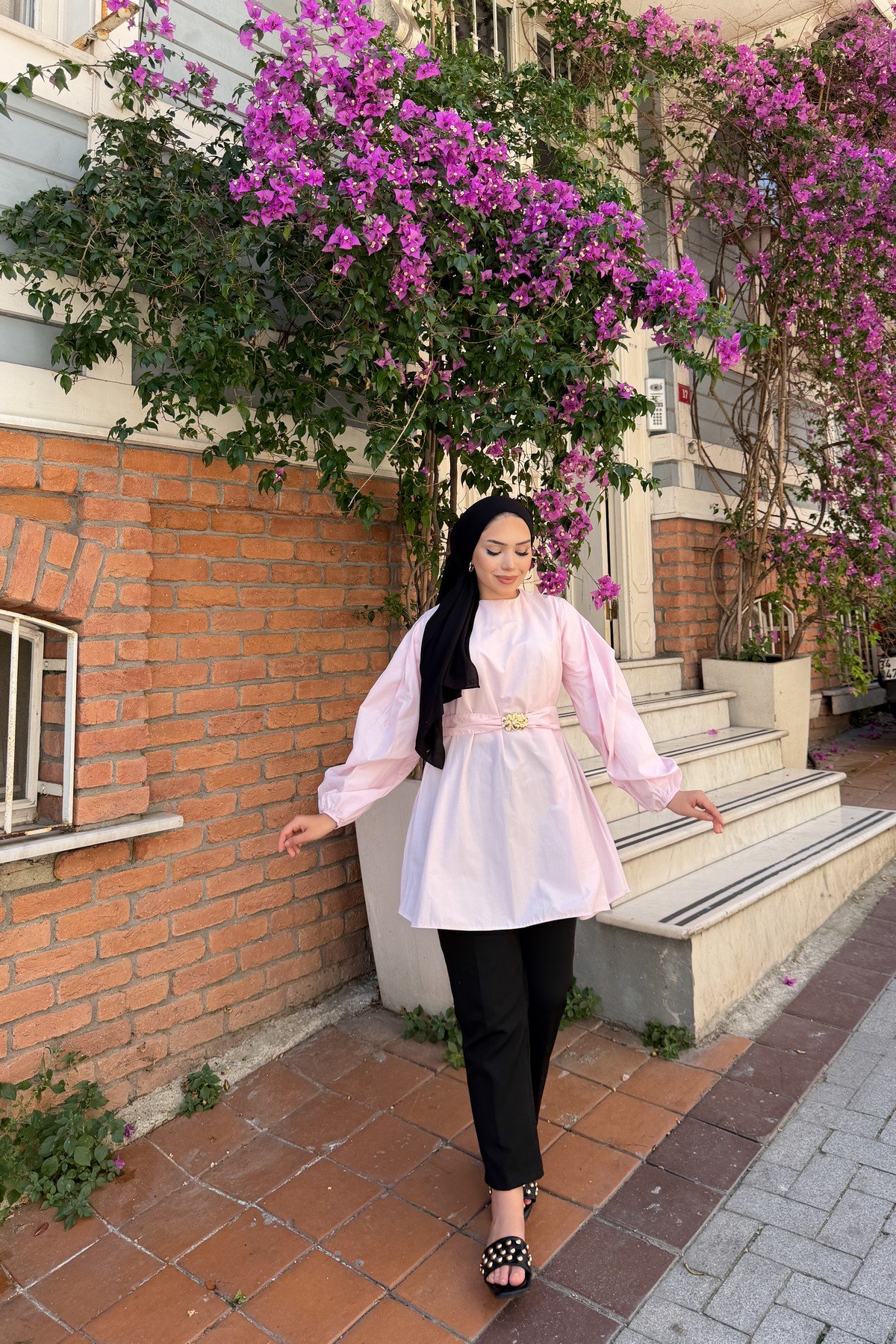 GÖMLEK - PEMBE