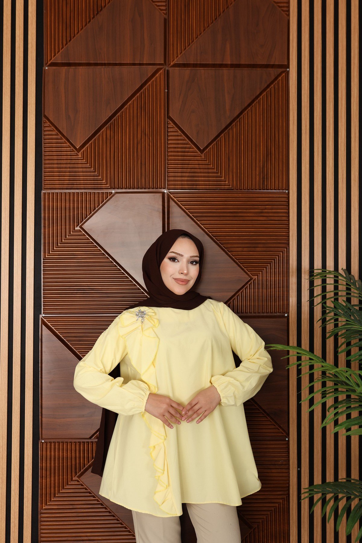 GÖMLEK - SARI