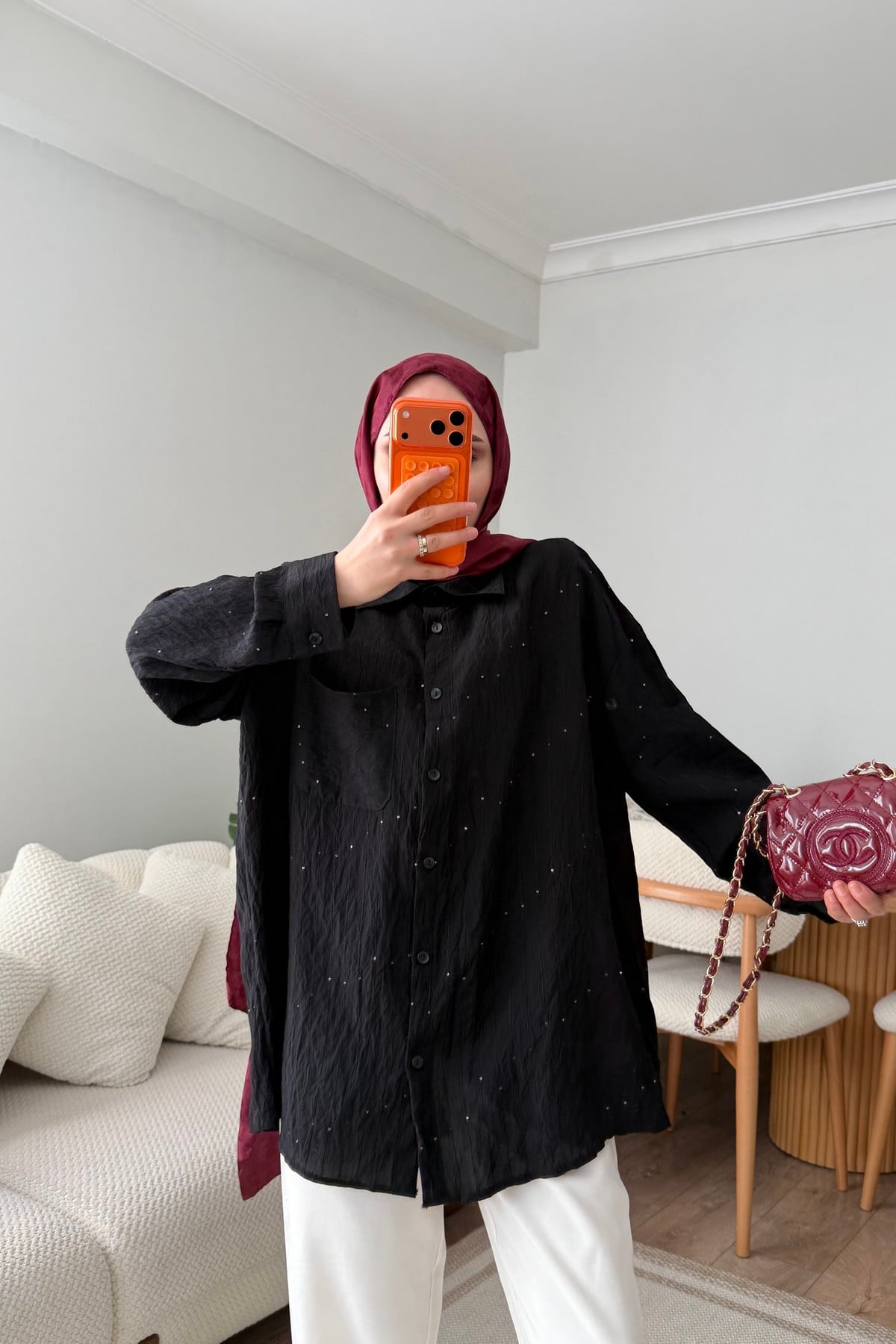 GÖMLEK - SİYAH