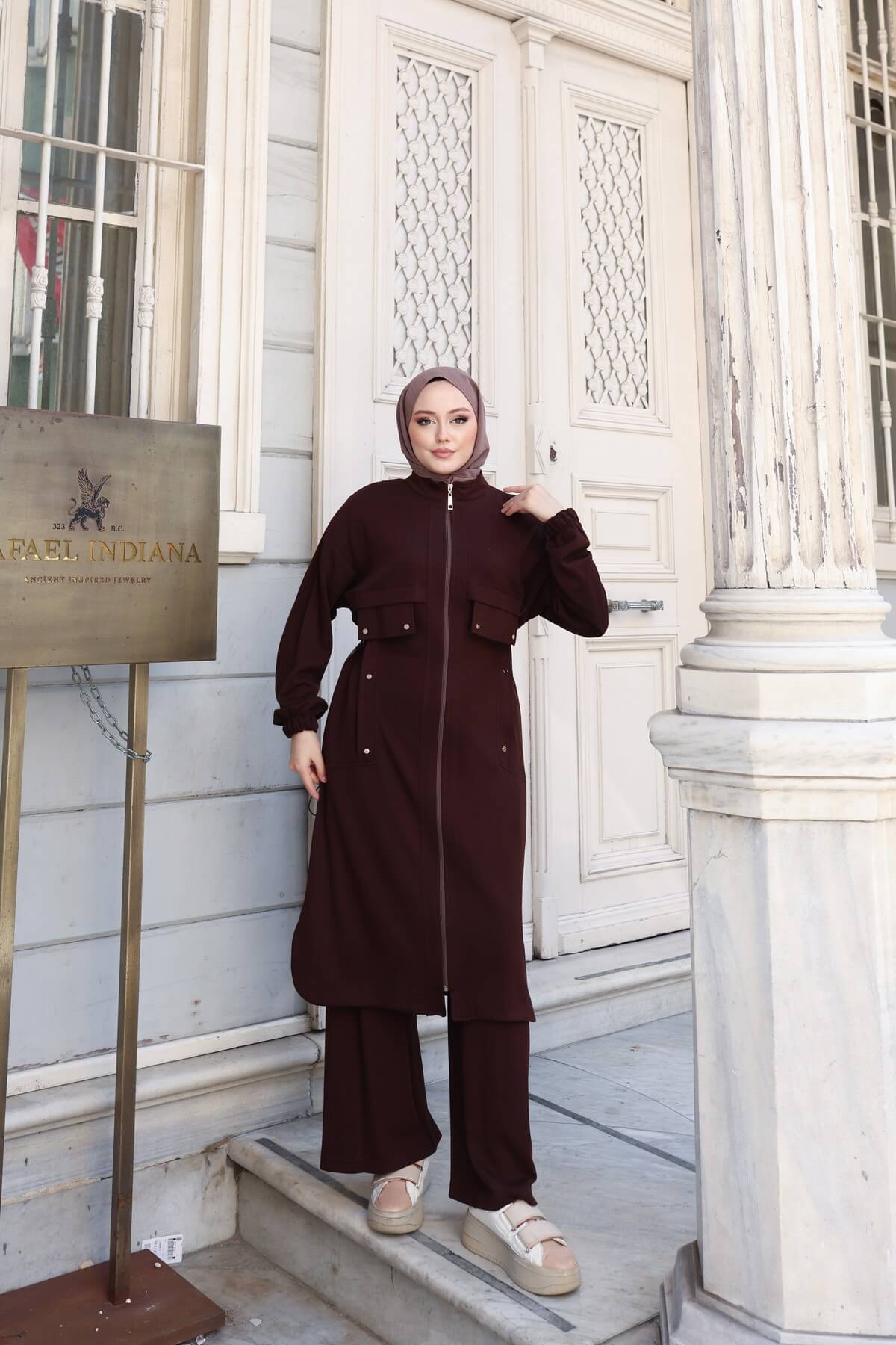 İKİLİ TAKIM - KAHVERENGİ