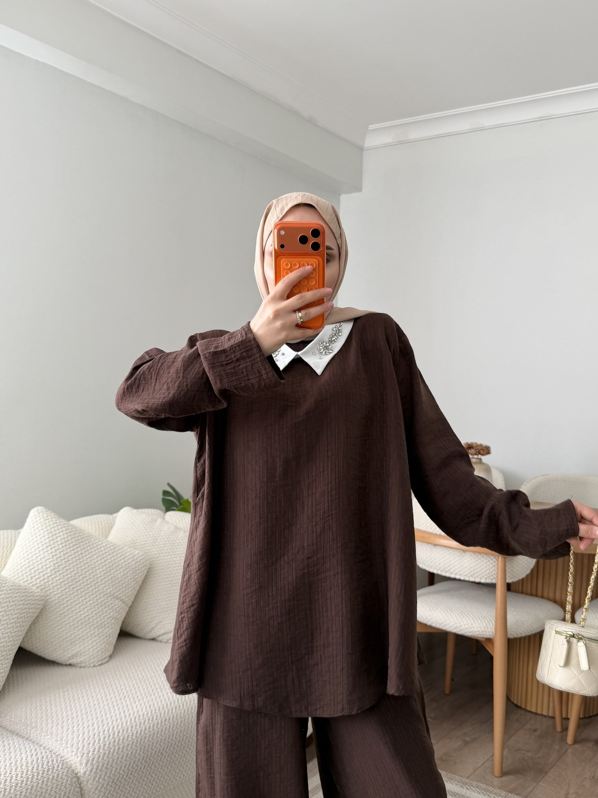 İKİLİ TAKIM - KAHVERENGİ