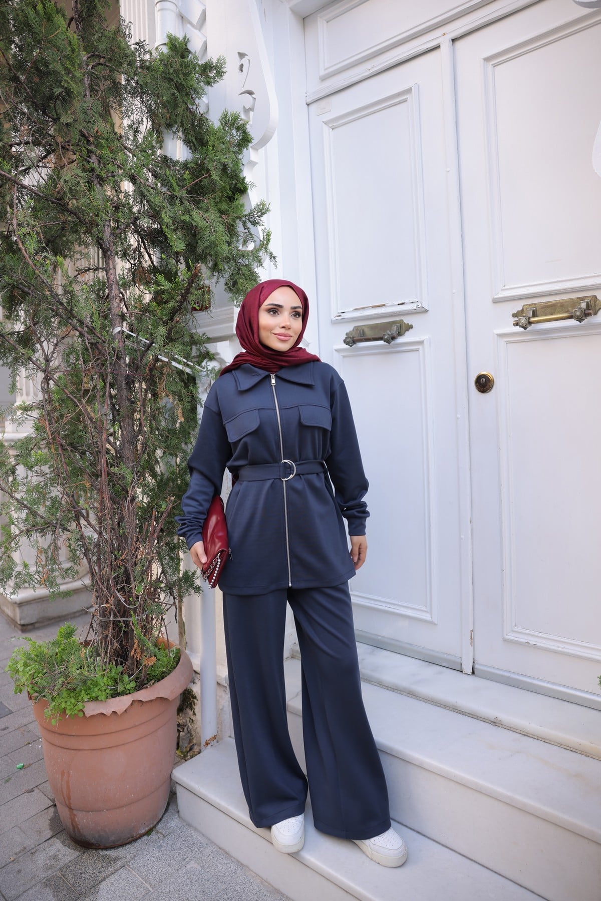 İKİLİ TAKIM - LACİVERT