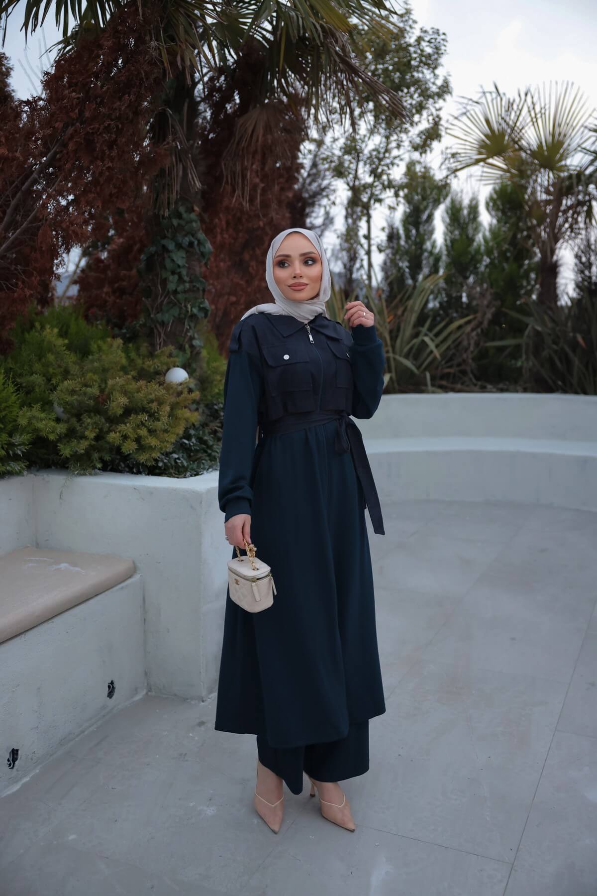 İKİLİ TAKIM - LACİVERT