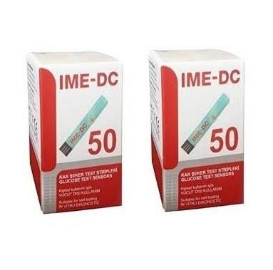 Ime-Dc Strip Kan Şekeri Ölçüm Çubuğu 50'li