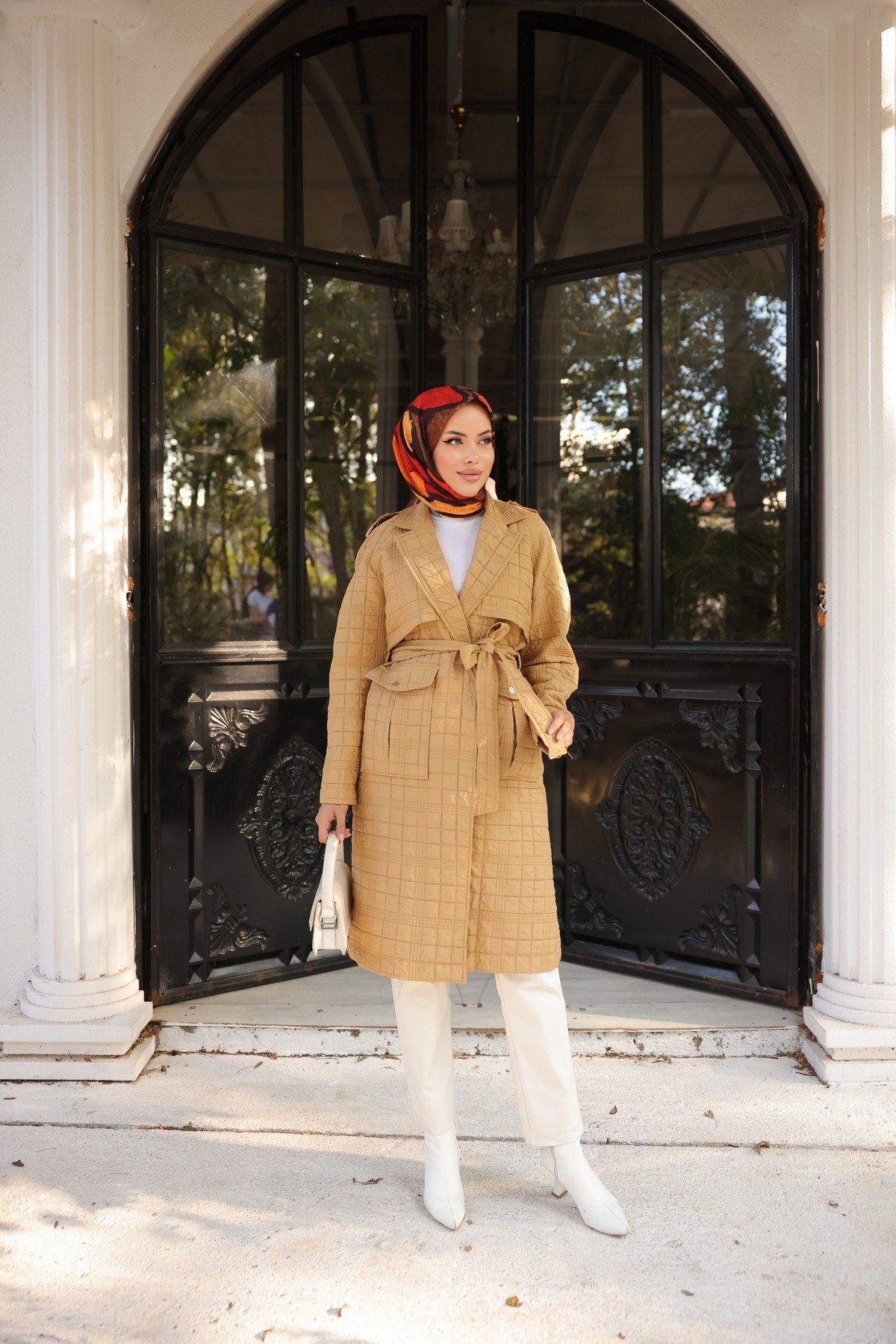 KAPİTONE TRENÇKOT - CAMEL