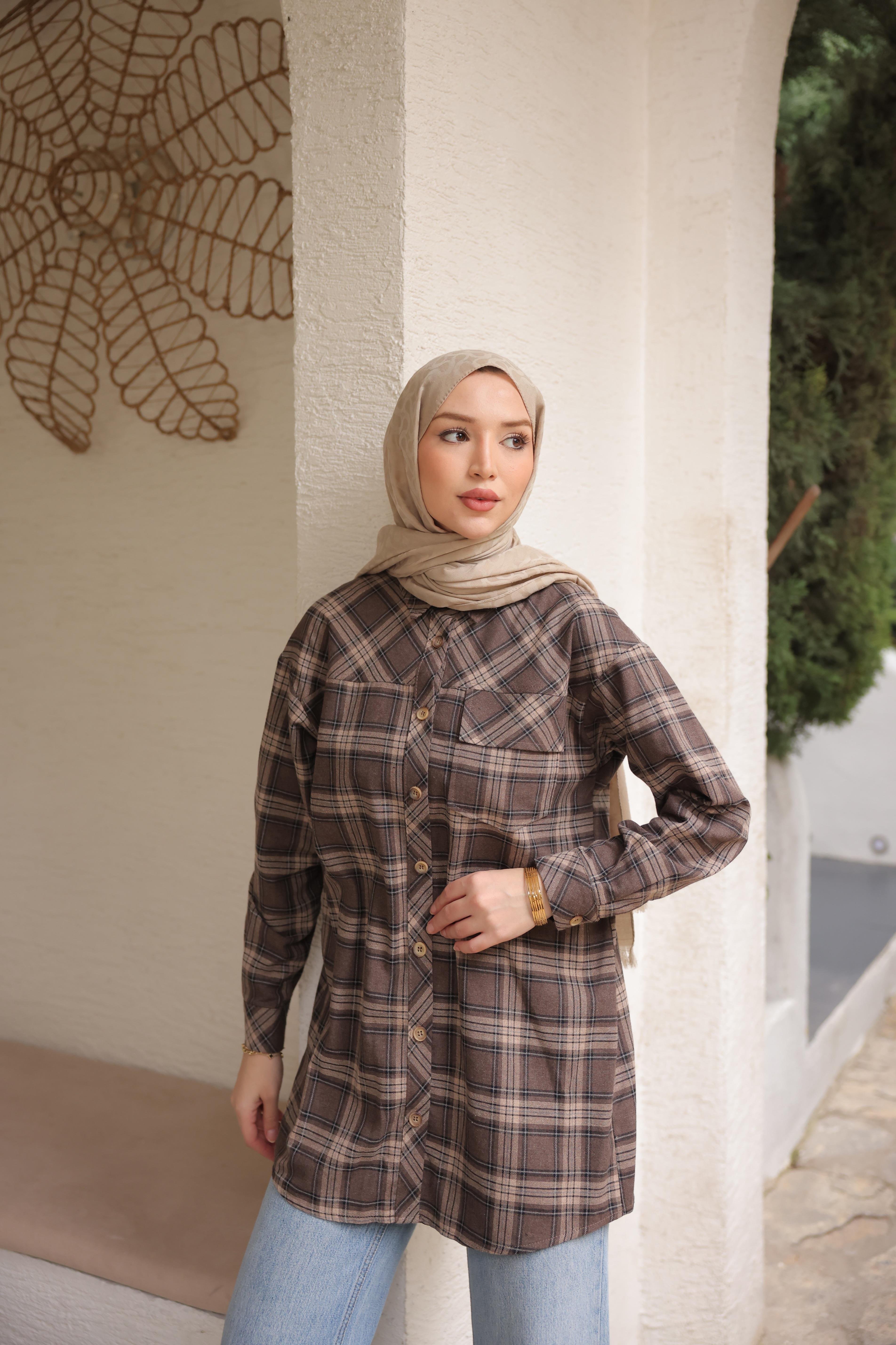 KAPÜŞONLU GÖMLEK - BEJ