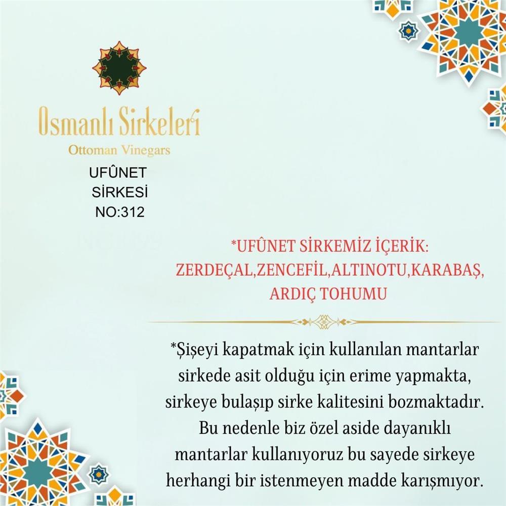 Karışım İnfüzyon - 04. Ufûnet Sirkesi  - 500 ml