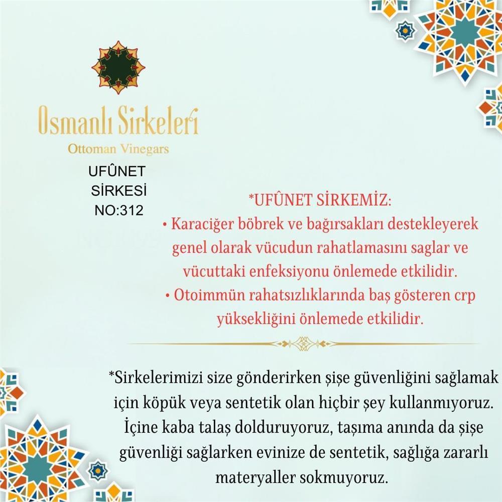 Karışım İnfüzyon - 04. Ufûnet Sirkesi  - 500 ml