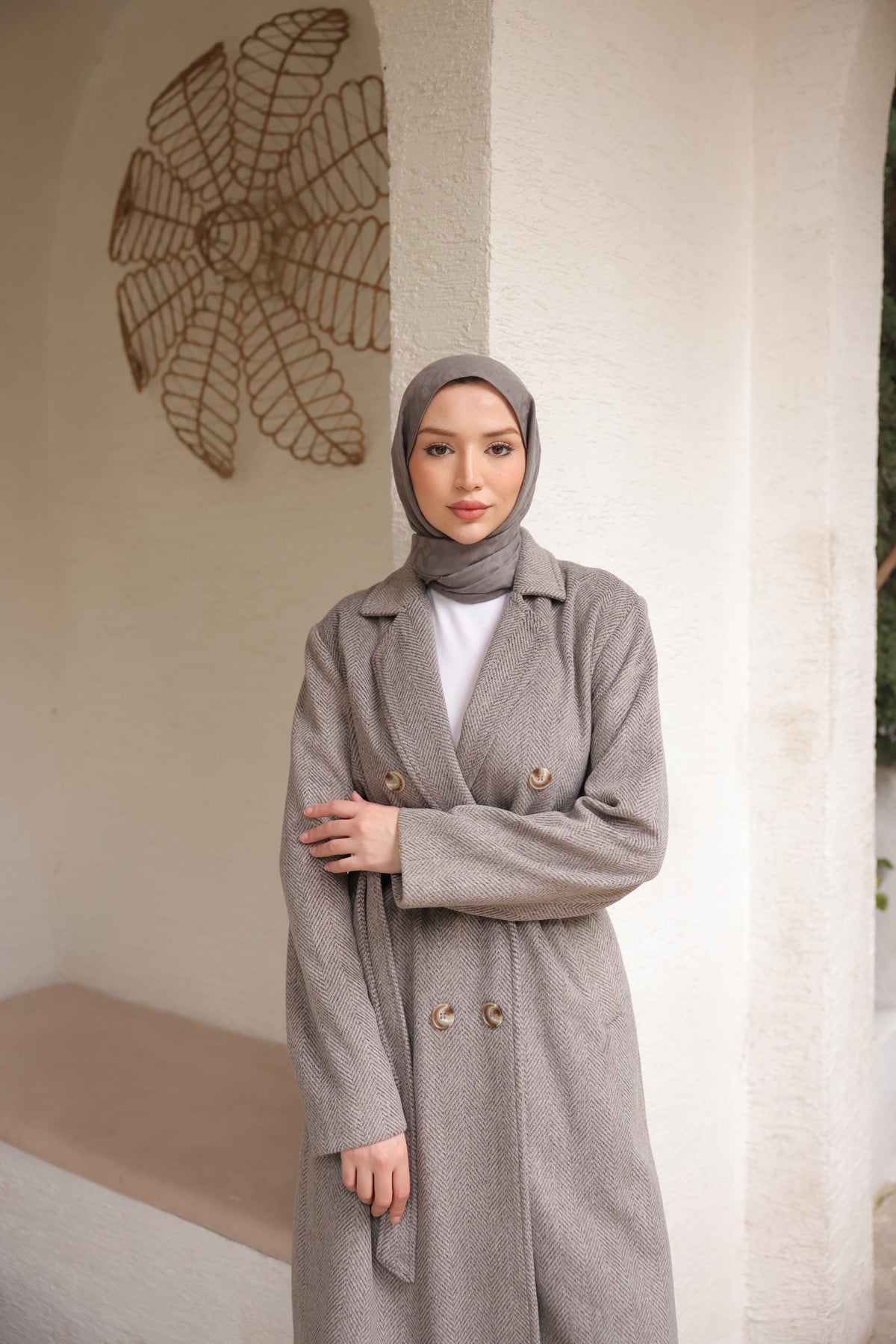 KAŞE KABAN - KAHVERENGİ