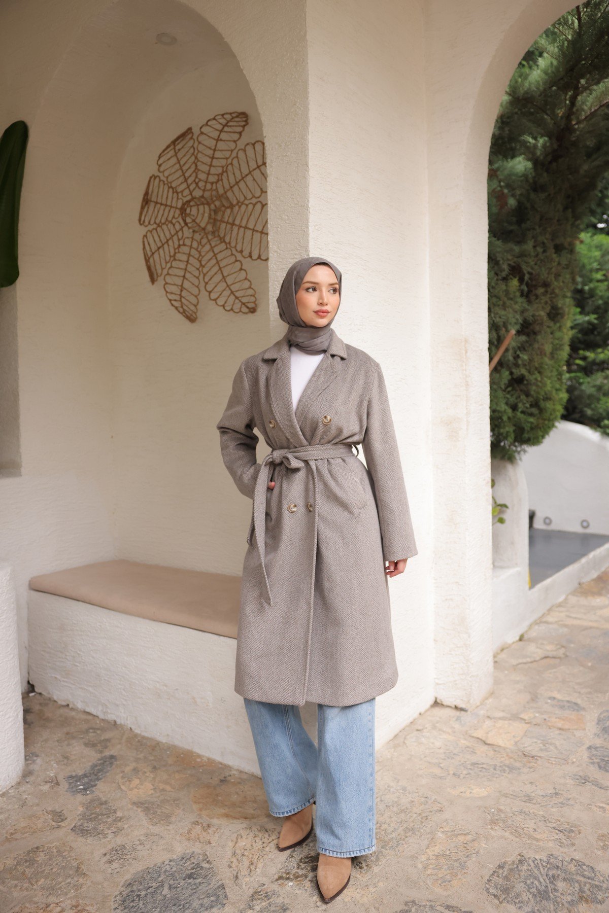 KAŞE KABAN - KAHVERENGİ