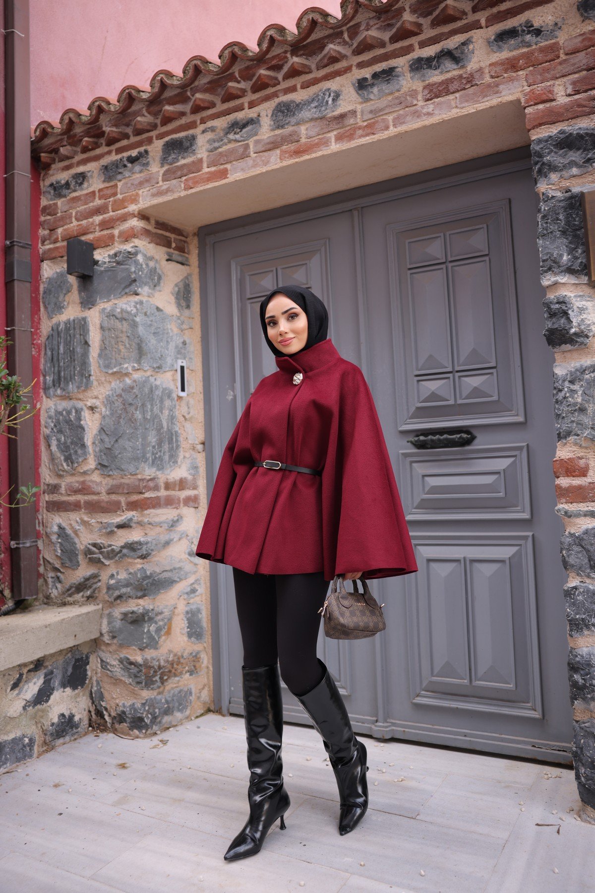 KAŞE PANÇO - BORDO