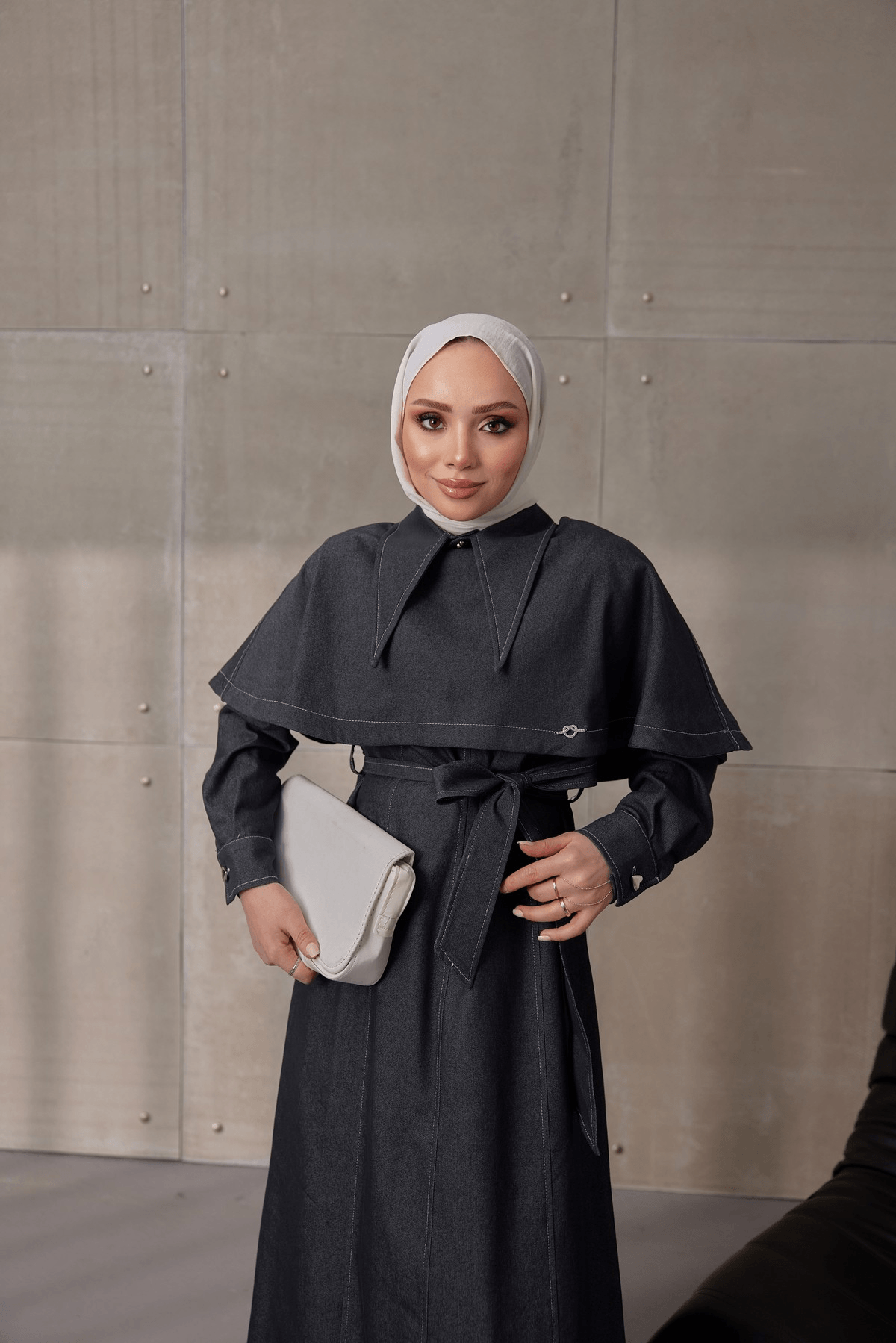 KOT ELBİSE - LACİVERT