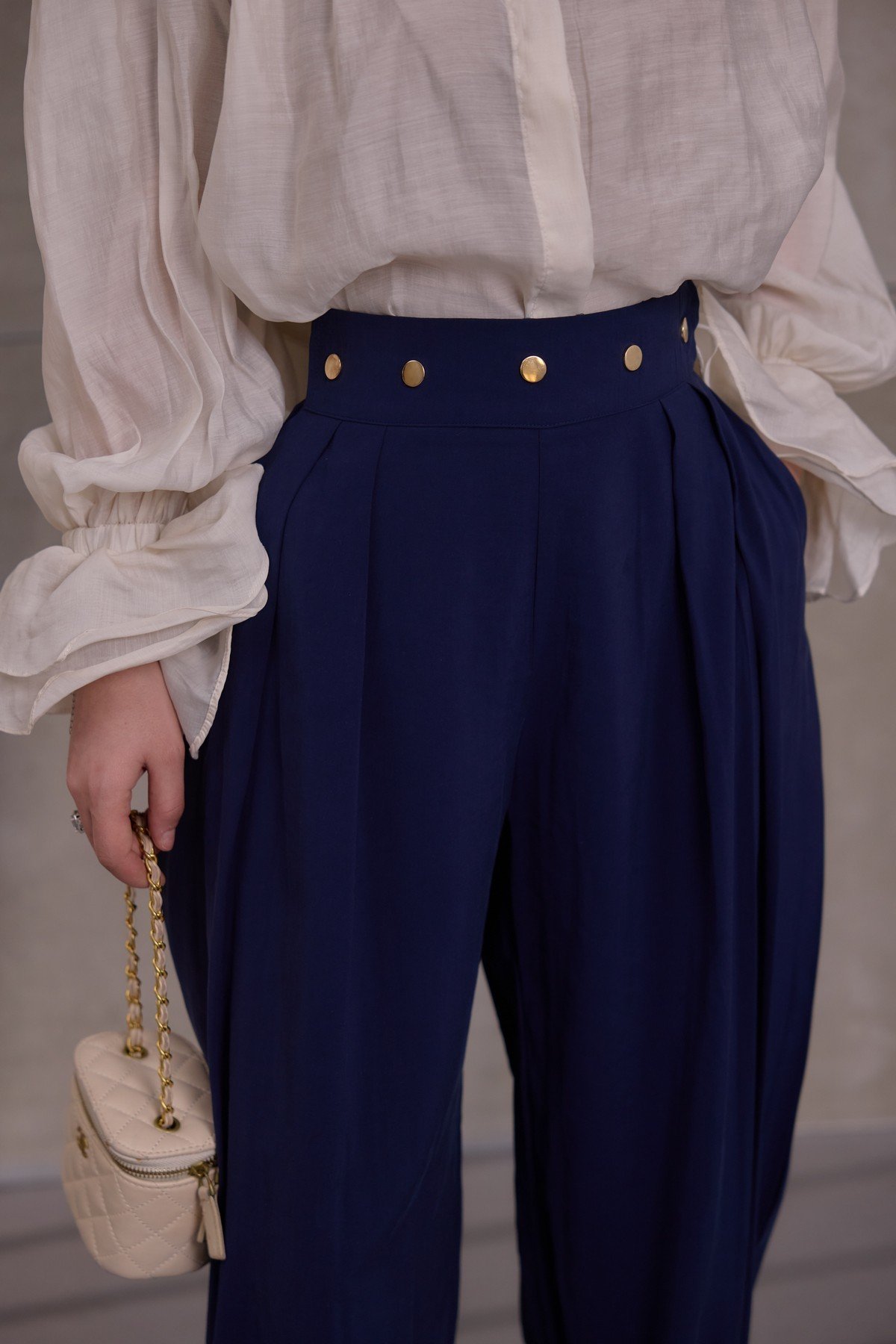PANTOLON - LACİVERT