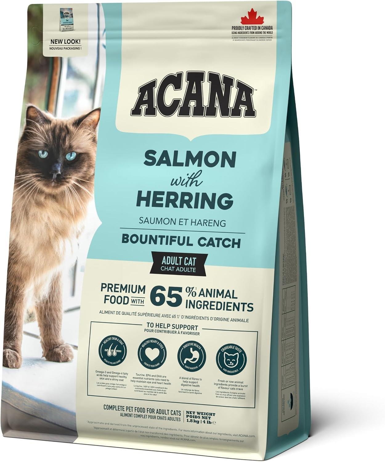 Acana Bountiful Catch Yetişkin Kedi Maması 1,8 kg