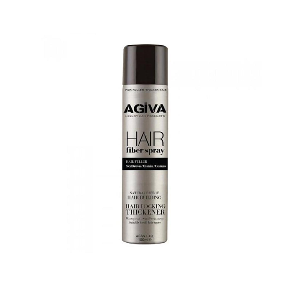 Agiva Hair Fiber Sprey 150 ML Mat Brown