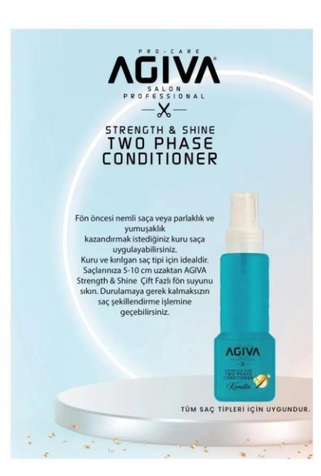 Agiva İki Fazlı Fön Suyu 200 ml Keratin