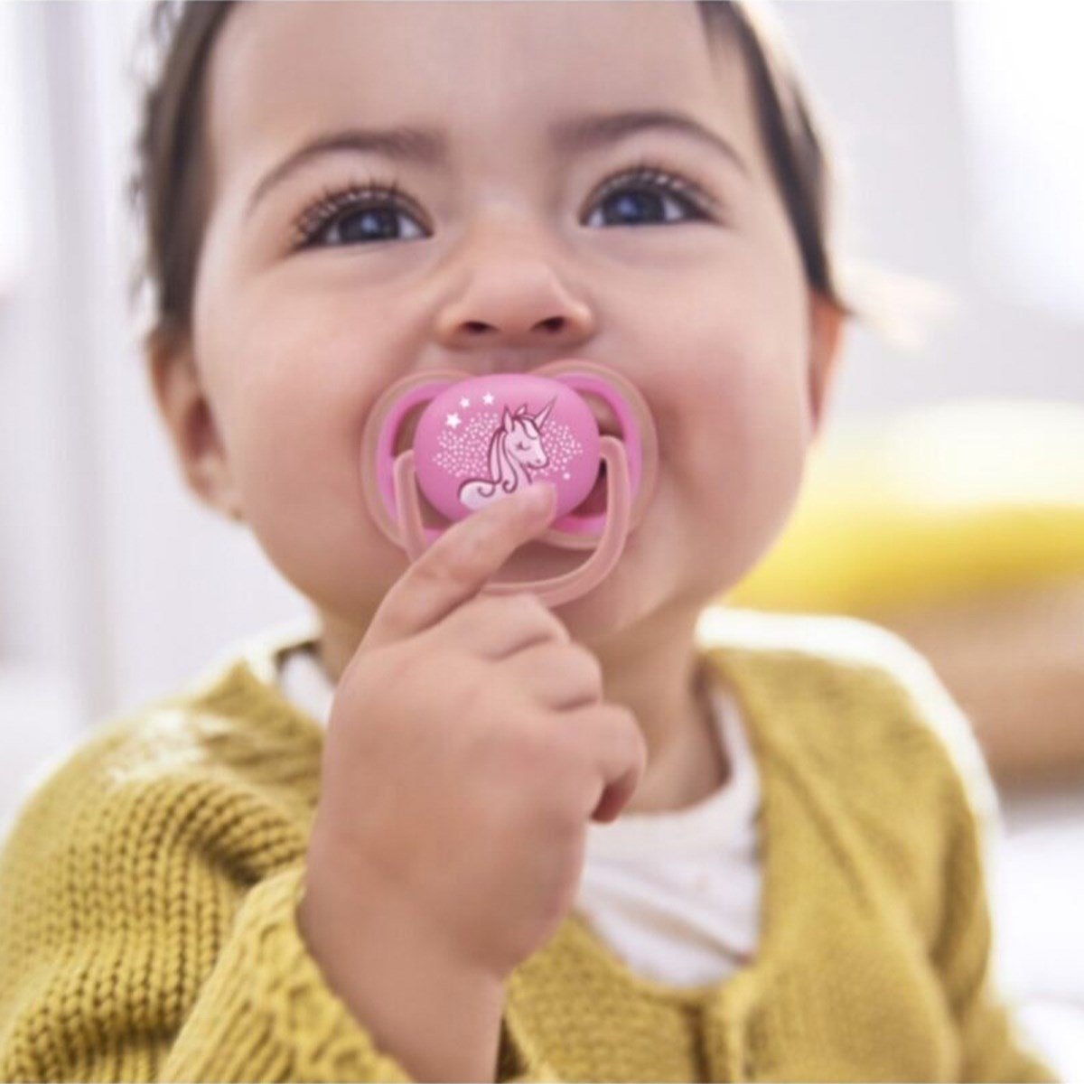 Avent Ultra Air Emzik 6-18 Ay Kız - Desenli