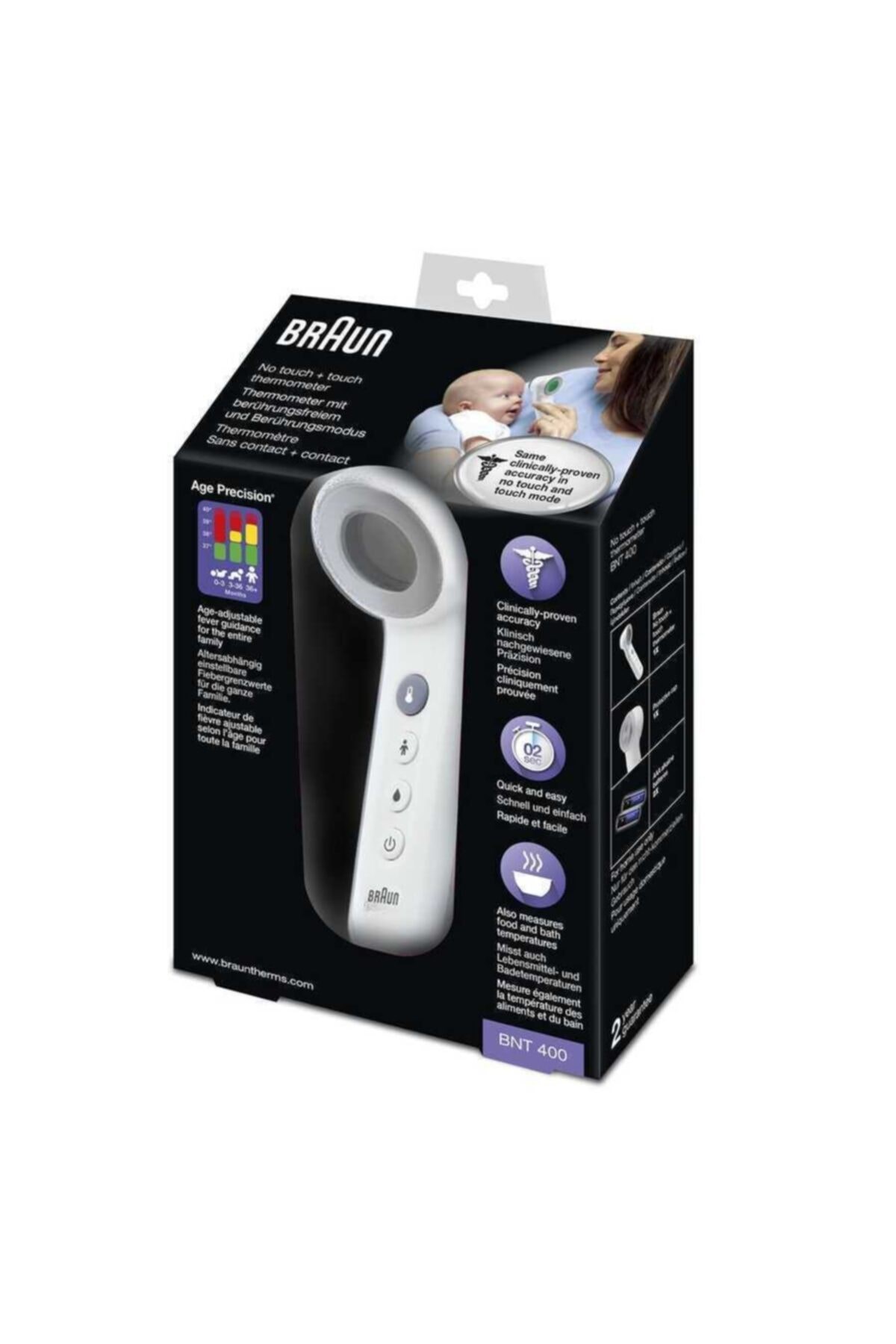 Braun BNT 400 Alından Ateş Ölçer