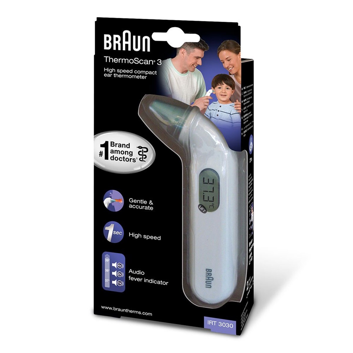 Braun IRT-3030 Thermoscan Kulaktan Ateş Ölçer