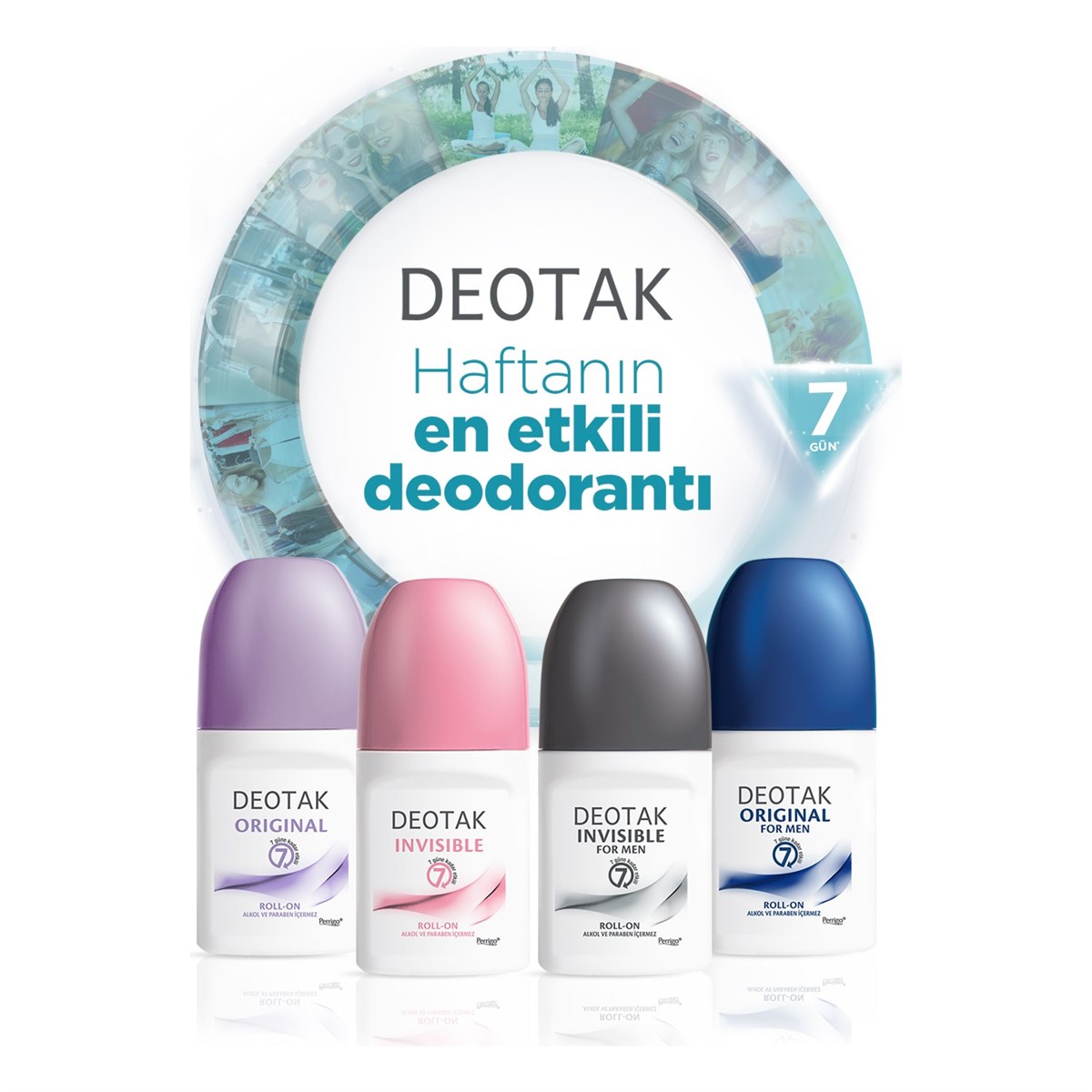 Deotak İnvisible Roll-On Men