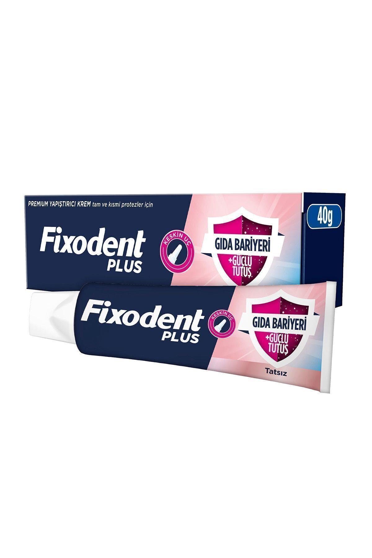 Fixodent Plus Gıda Bariyeri Protez Diş Yapıştırıcı 40 gr