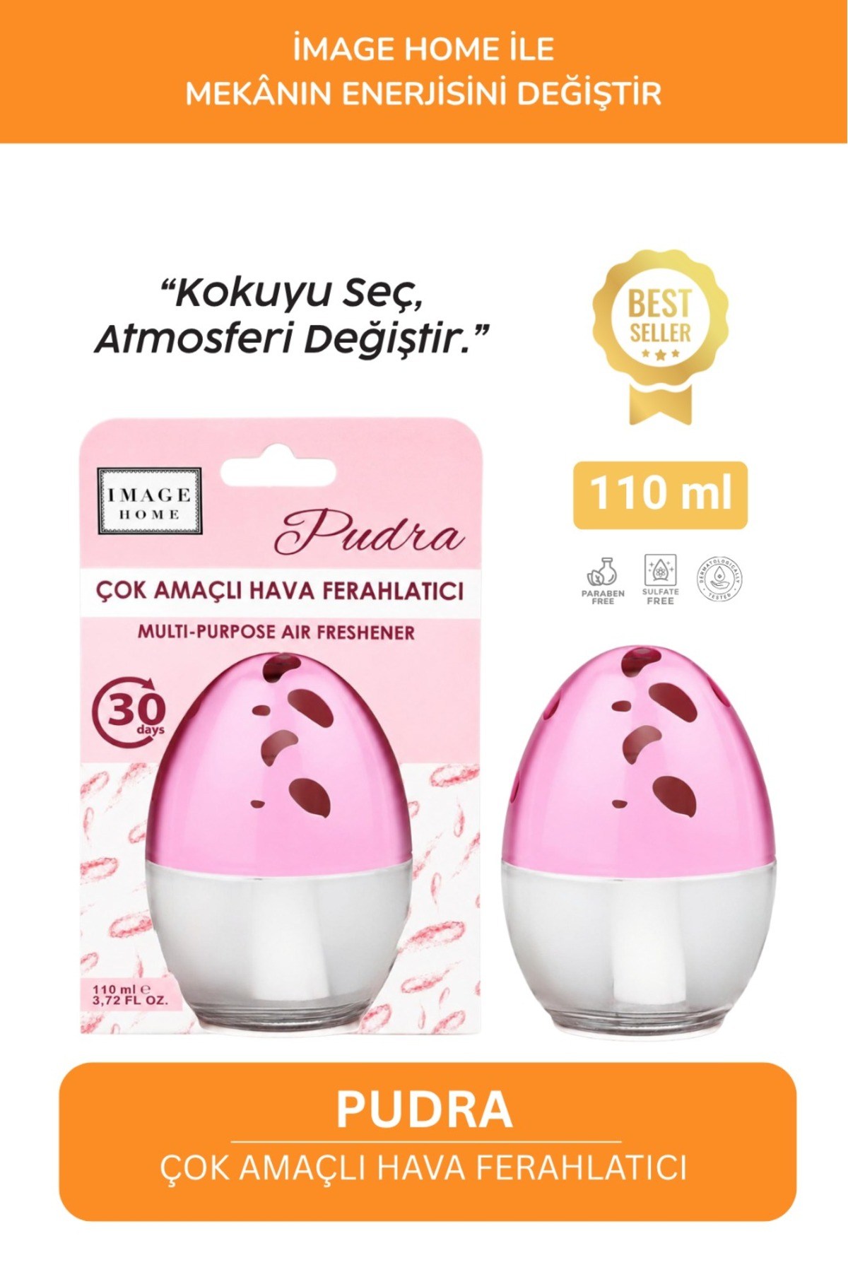Image Home  Küre Oda Kokusu Pudra - 110 ml