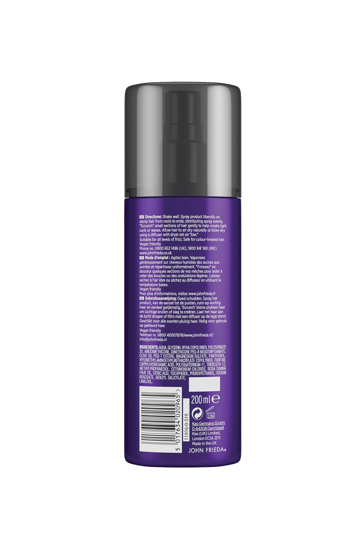 John Frieda Dream Curls Sprey