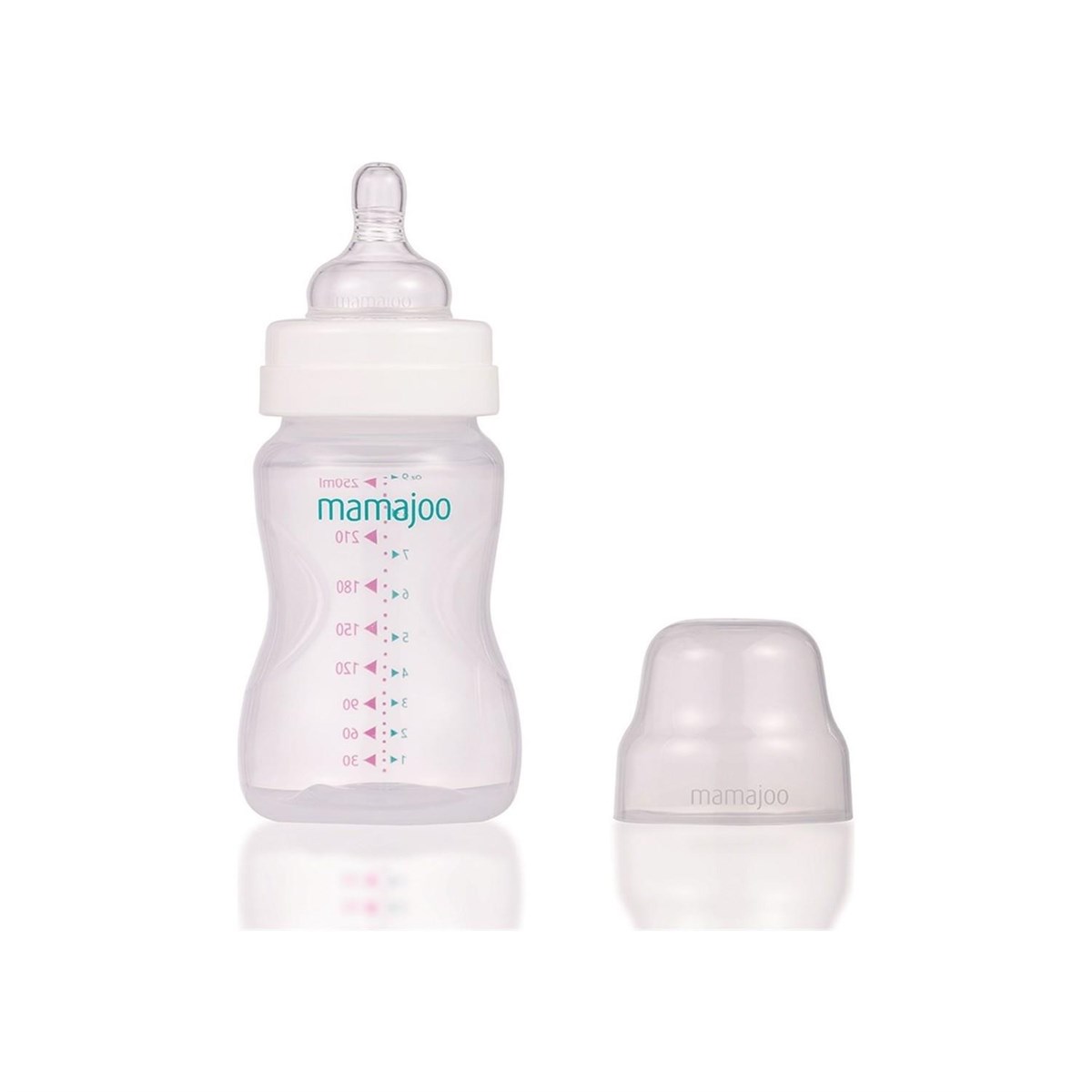 Mamajoo Biberon Silver Ve Antikolik Biberon Emziği No:2/M 250 Ml