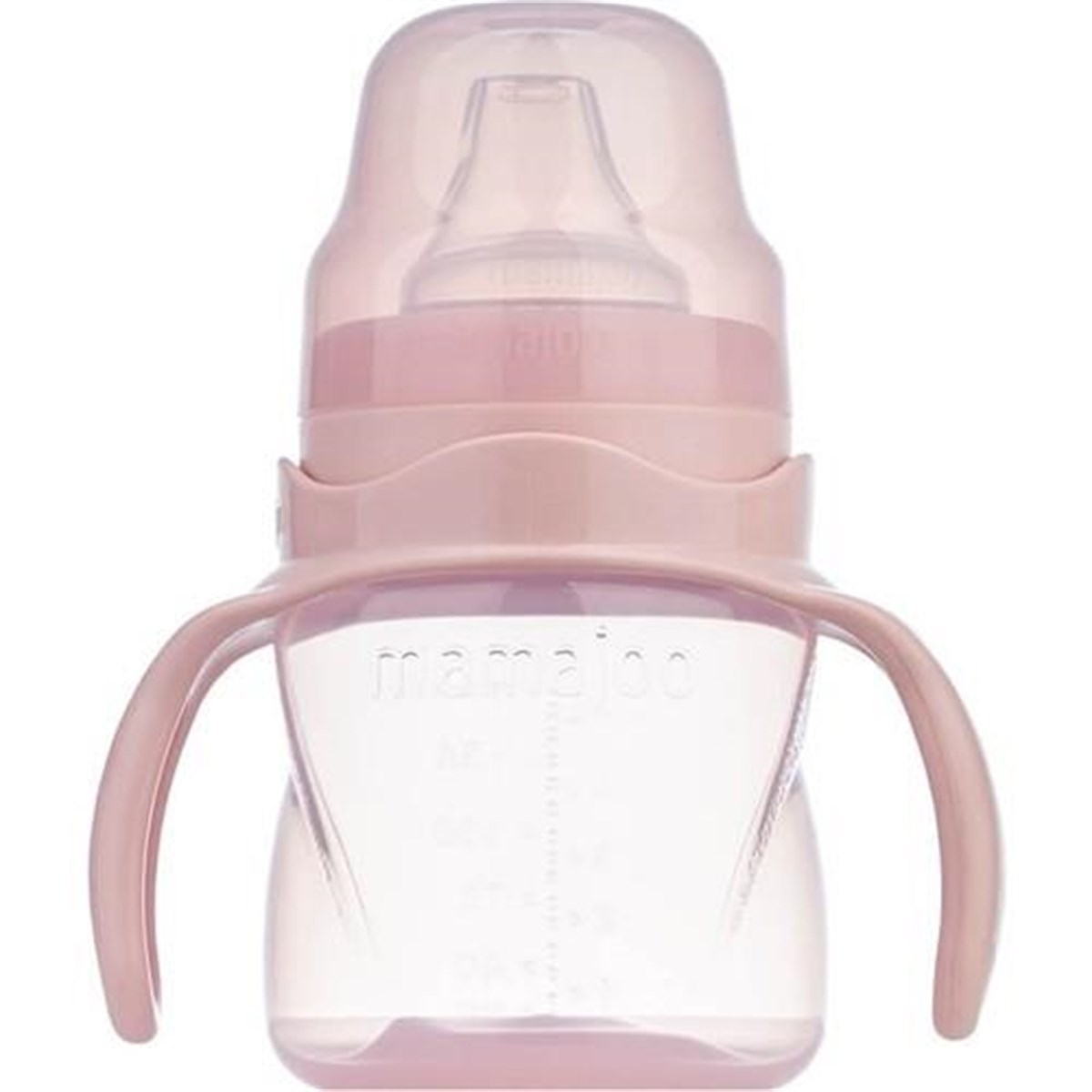 Mamajoo Eğitici Bardak Antikolik Kulplu Akıtmaz Powder Pink 160 Ml