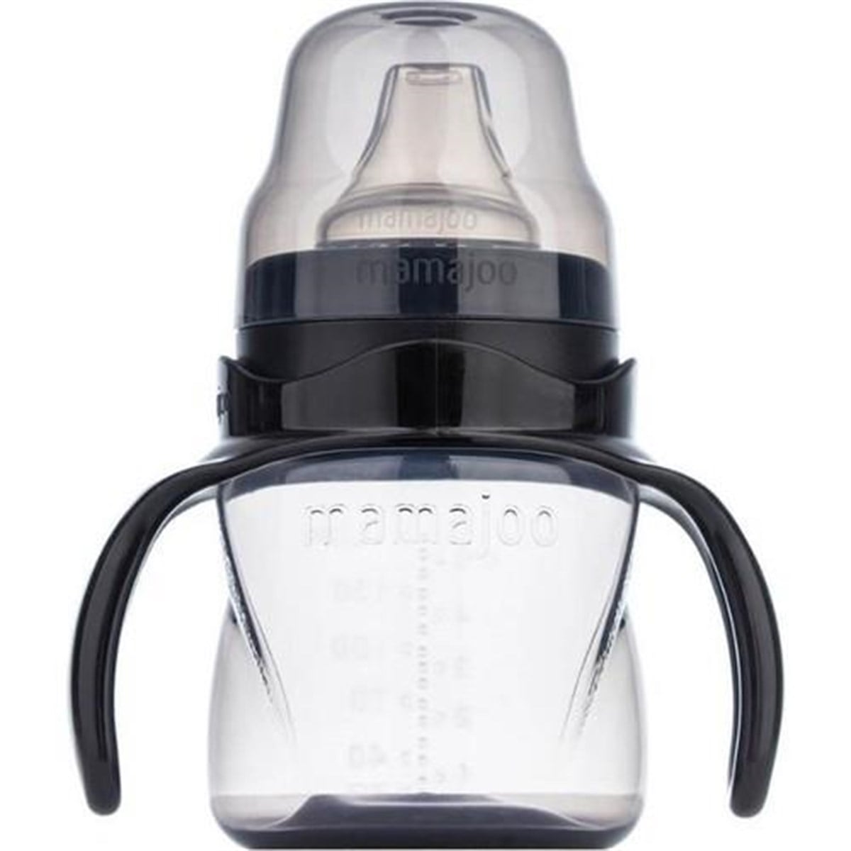 Mamajoo Eğitici Bardak Antikolik Kulplu Akıtmaz Black 160 Ml