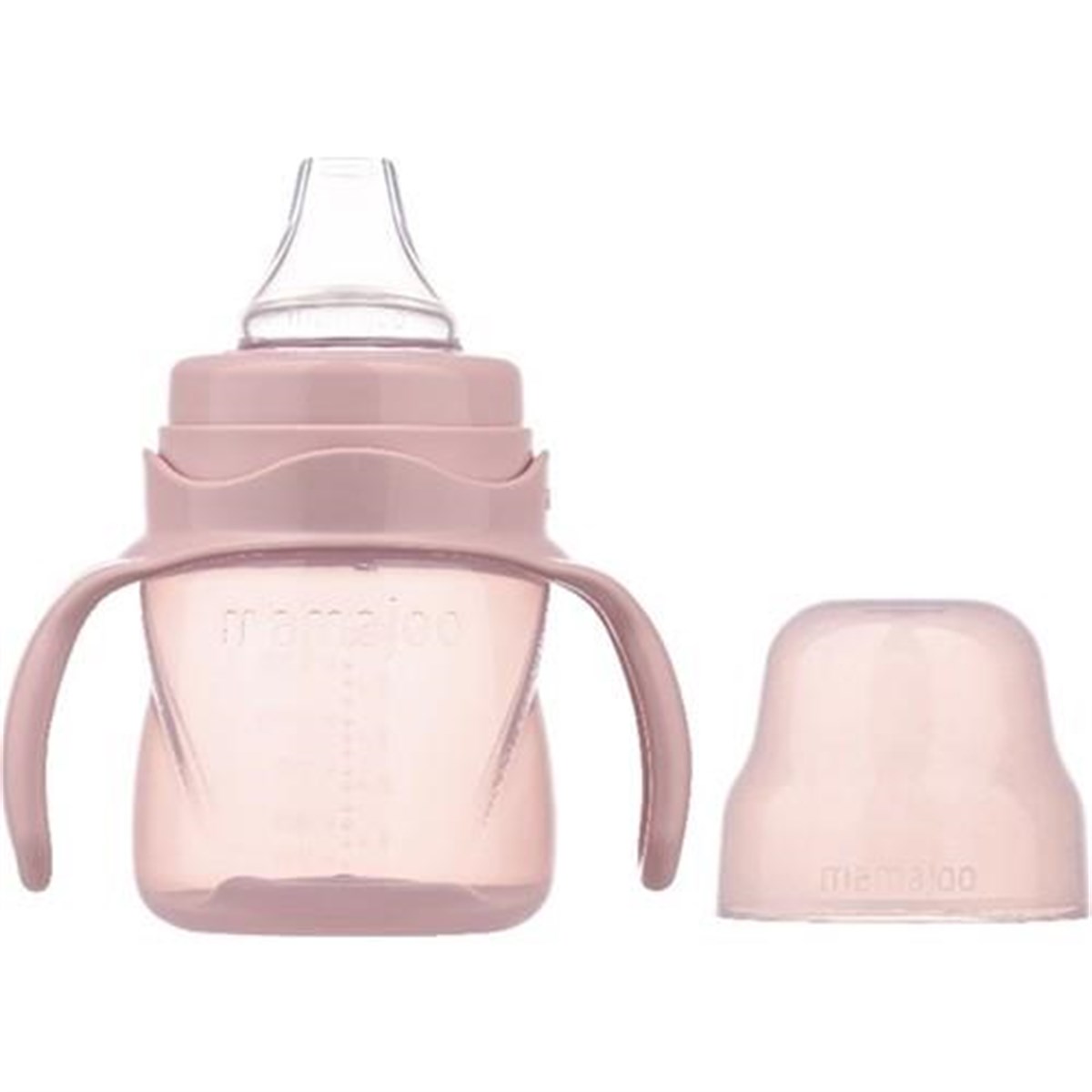 Mamajoo Eğitici Bardak Antikolik Kulplu Akıtmaz Powder Pink 160 Ml