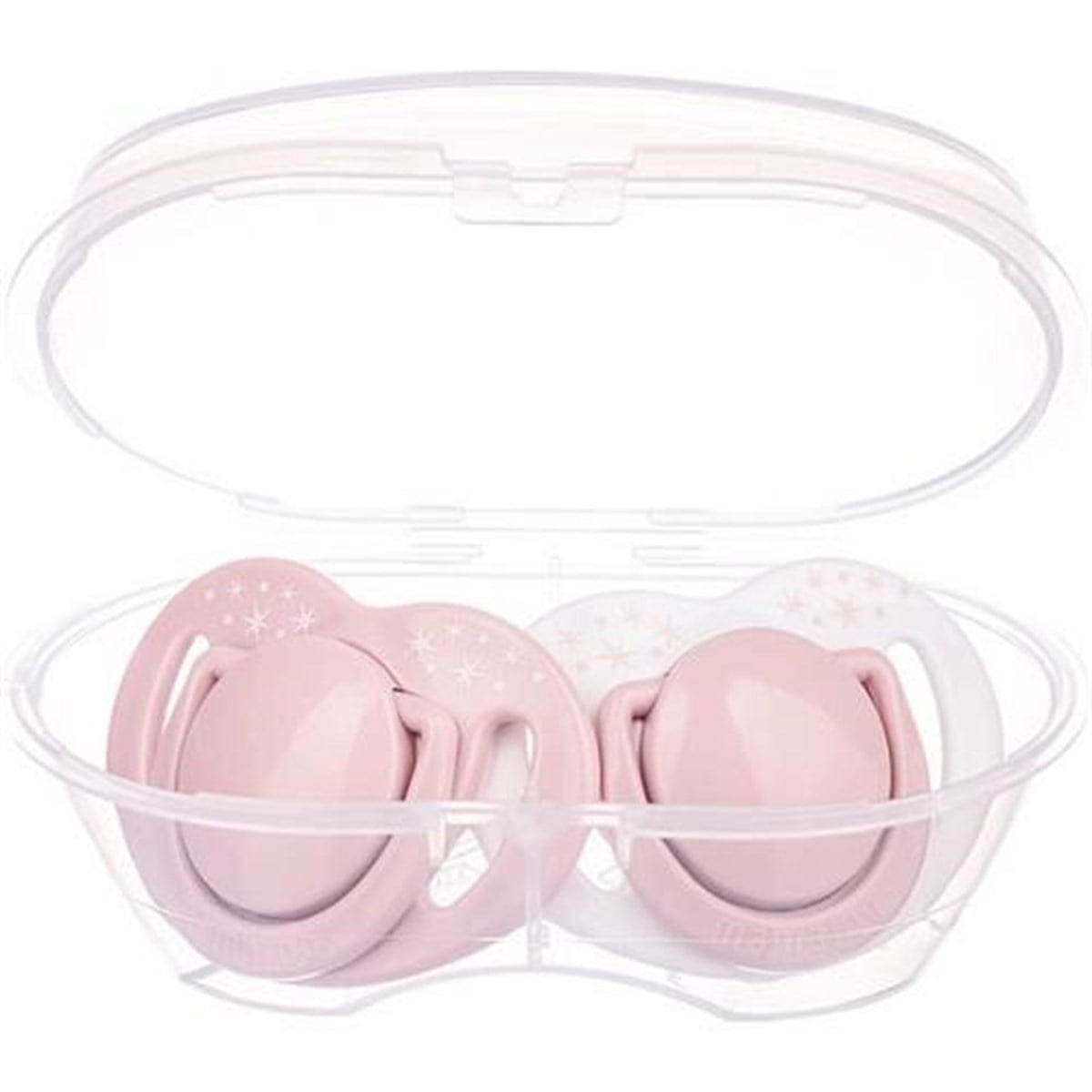 Mamajoo Emzik Saklama Kutulu Powder Pink Desenli 12 Ay+ 2 li