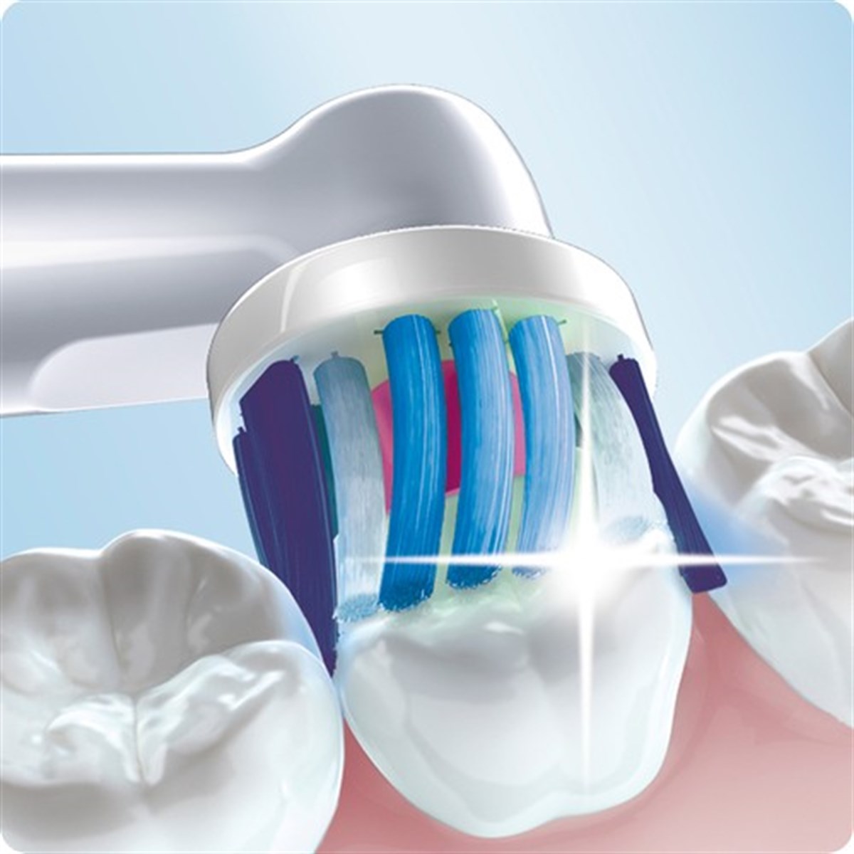 Oral-B 3D White 2'Li Şarjlı Fırça Yedek Başlığı