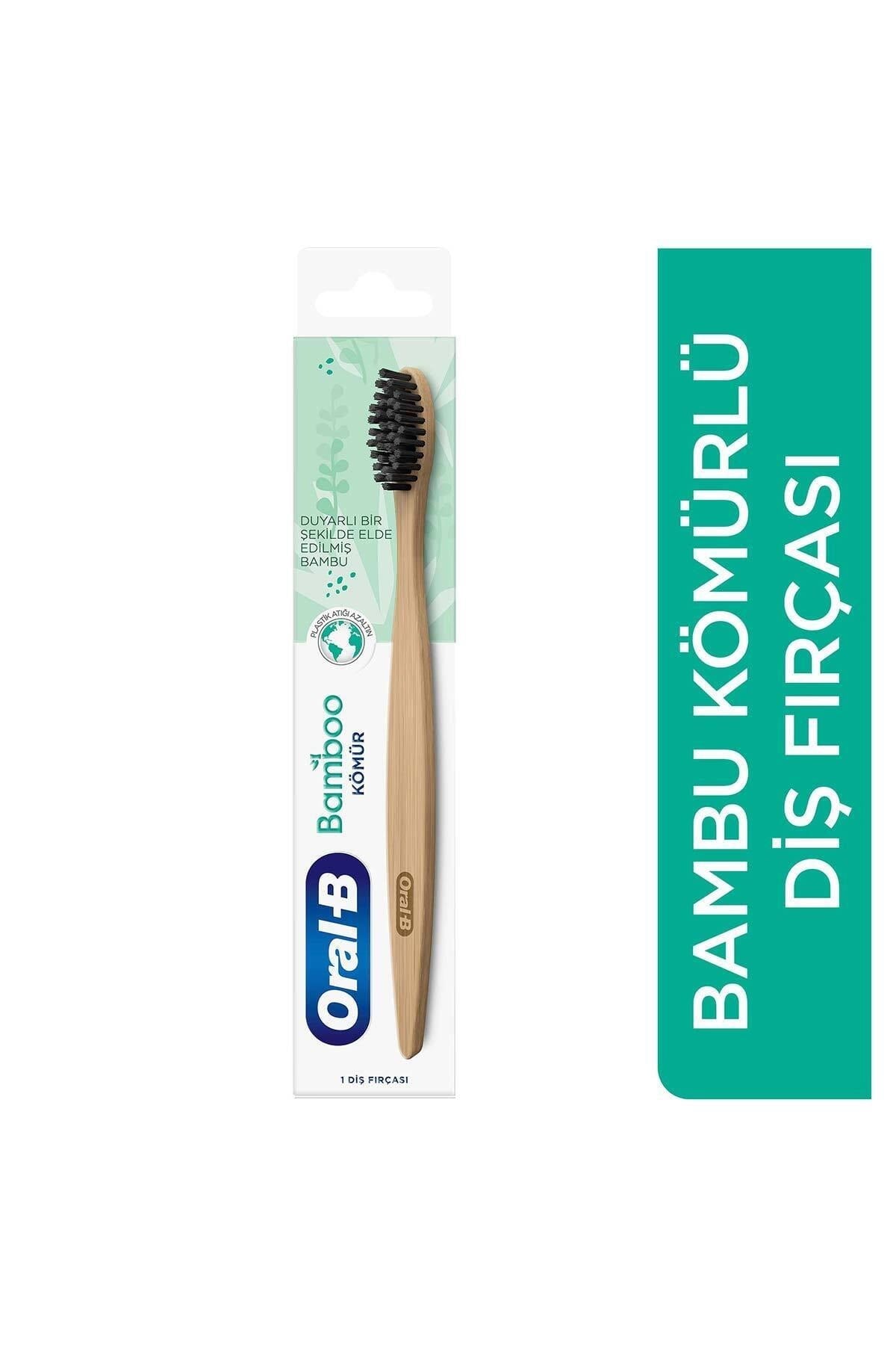Oral-B Bamboo Kömür Diş Fırçası Yumuşak
