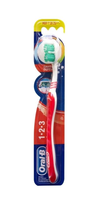 Oral-B Cavity Defense 1-2-3 Medium 