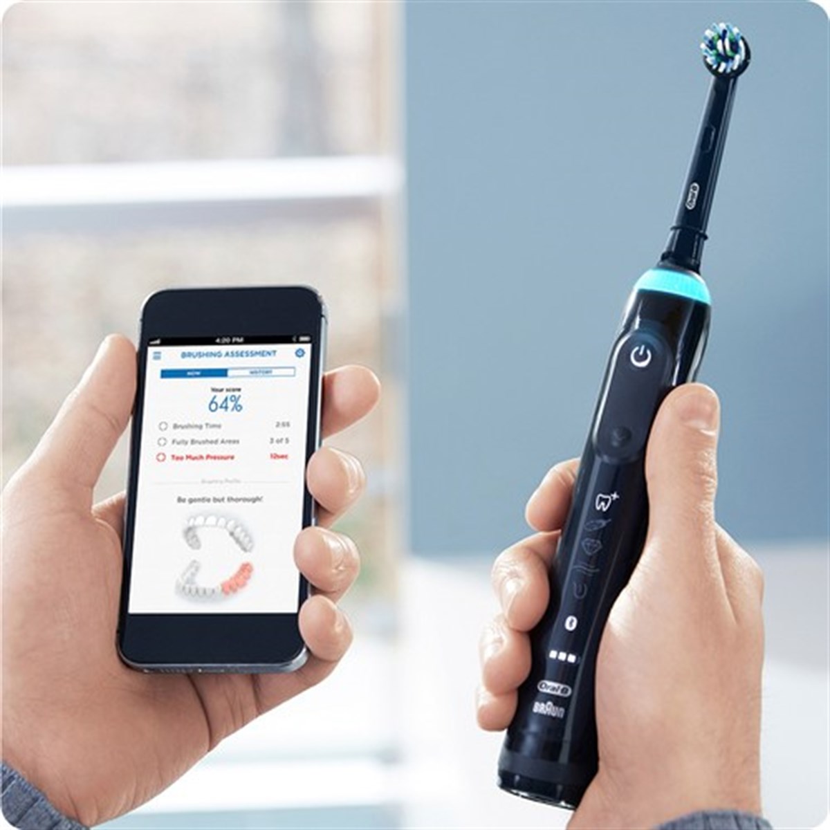Oral-B  Cross Action Siyah 2'Li Şarjlı Fırça Yedek Başlığı