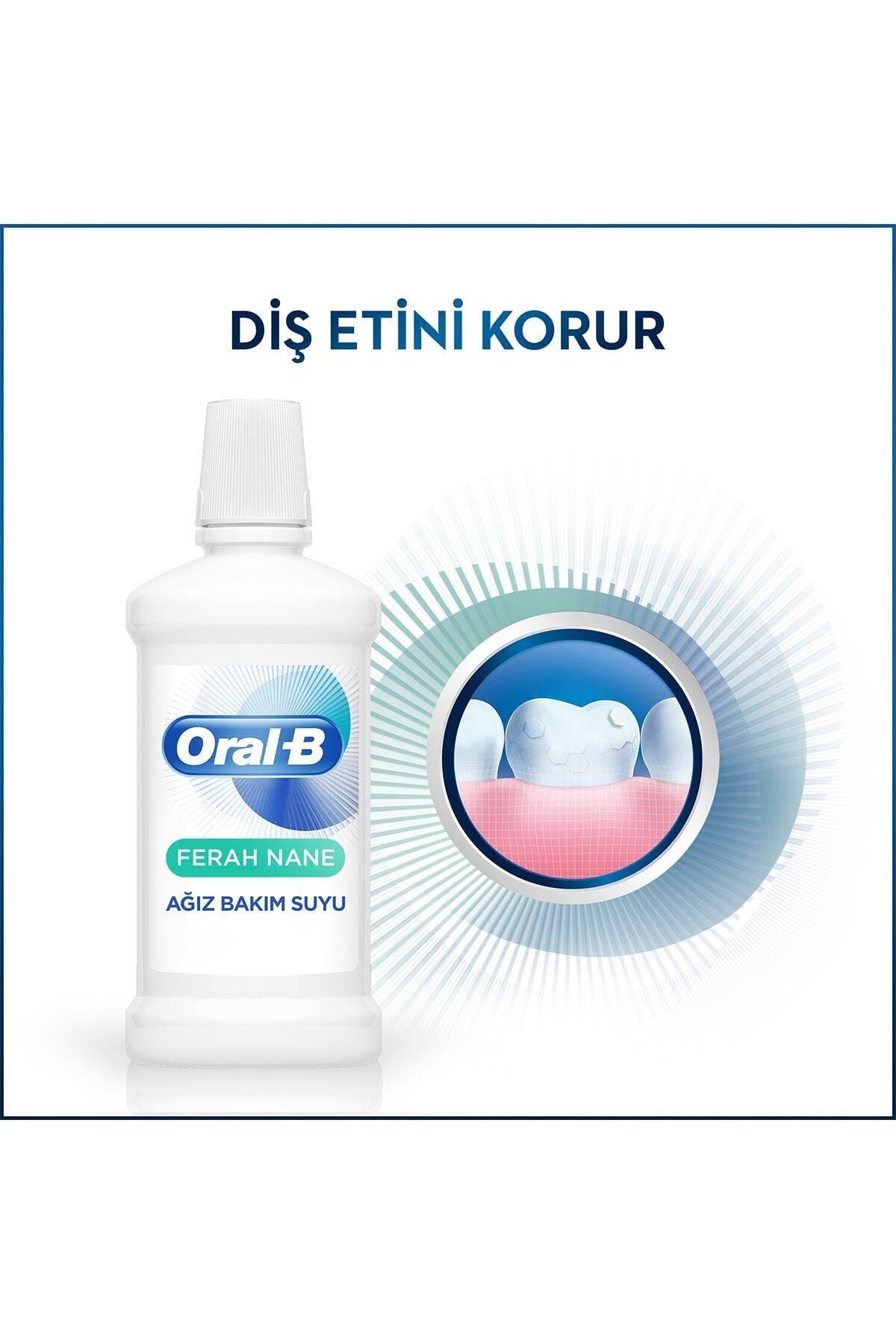 Oral-B Diş Eti Ve Diş Minesi Onarım Ağız Çalkalama Suyu 500 ml Ekstra Ferah