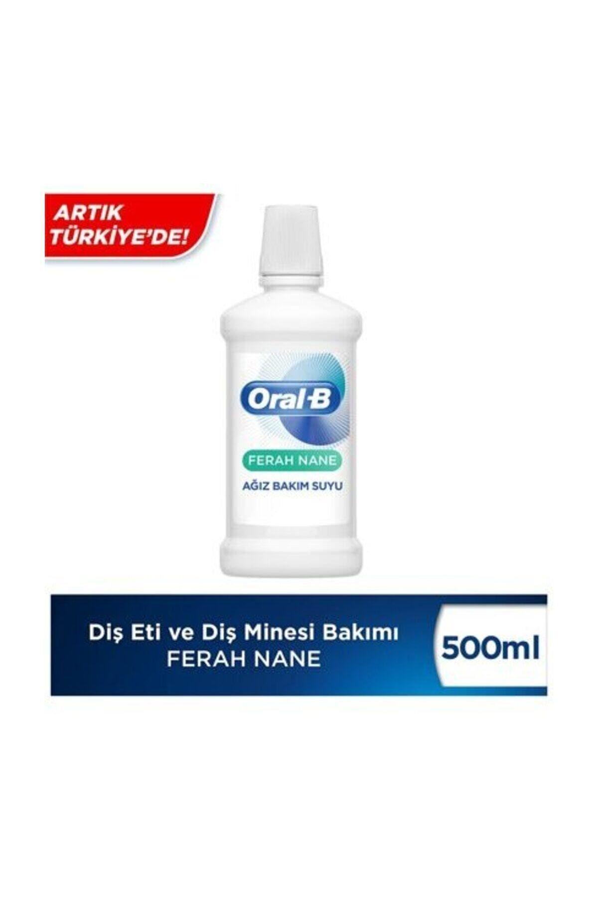 Oral-B Diş Eti Ve Diş Minesi Onarım Ağız Çalkalama Suyu 500 ml Ekstra Ferah