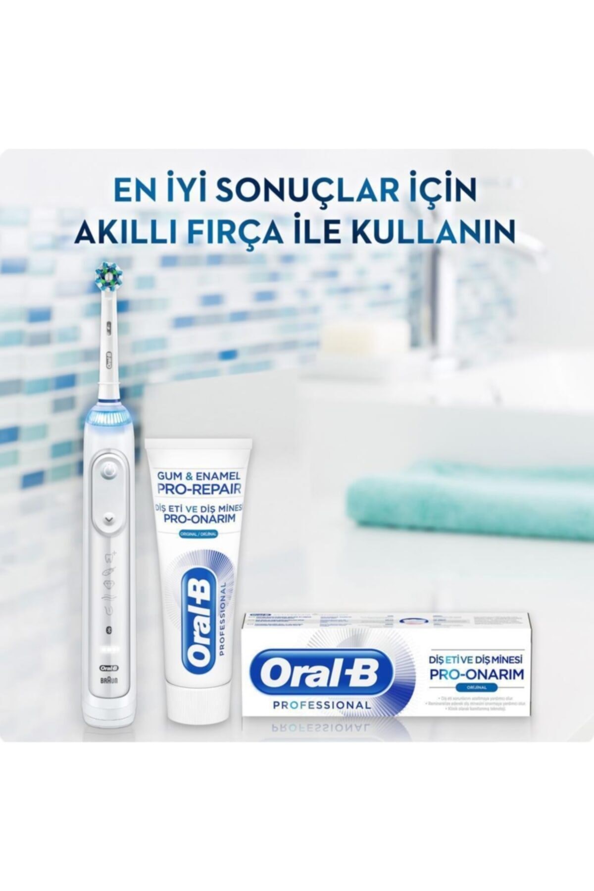 Oral-B Diş Macunu Pro-Onarım Original 75 ml 2'li