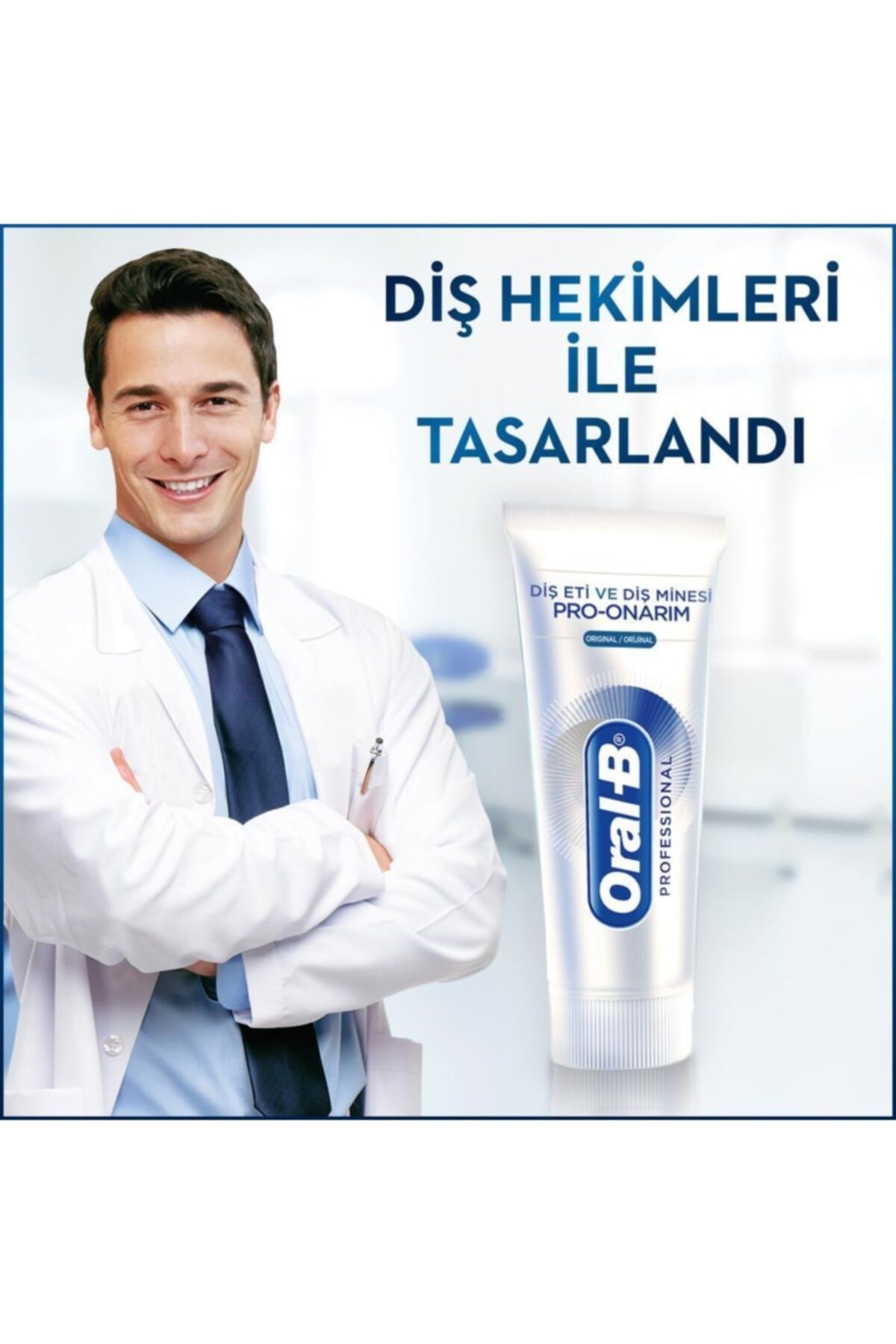 Oral-B Diş Macunu Pro-Onarım Original 75 ml 2'li