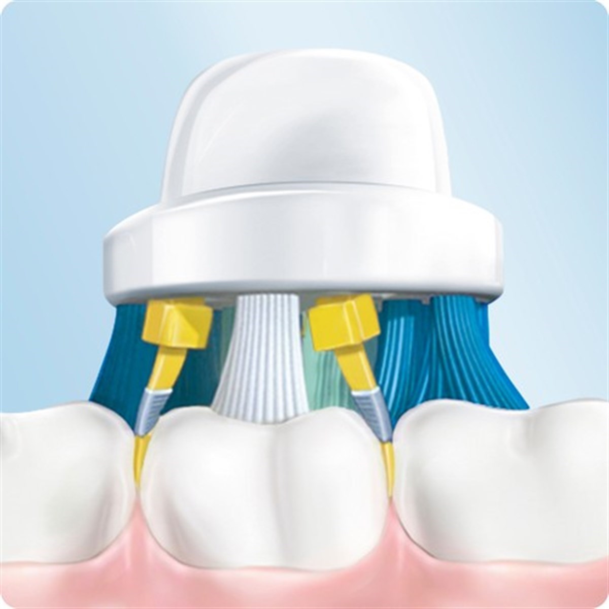 Oral-B Floss Action 2'li Şarjlı Fırça Yedek Başlığı