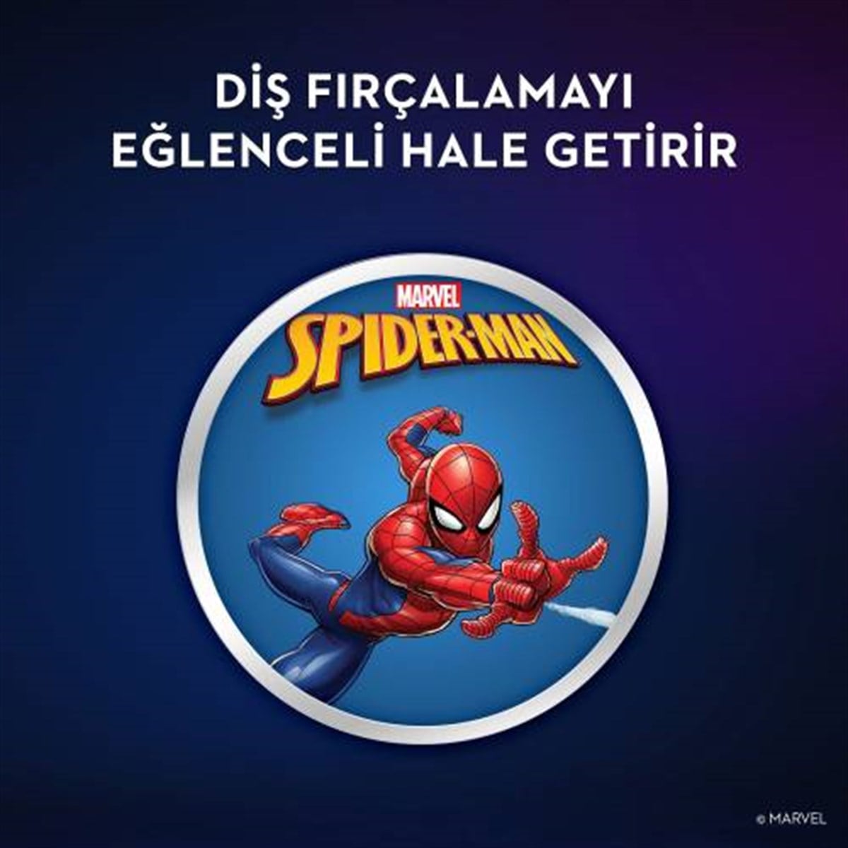 Oral B Marvel Spiderman 2 Li Şarjlı Fırça Yedek Başlığı