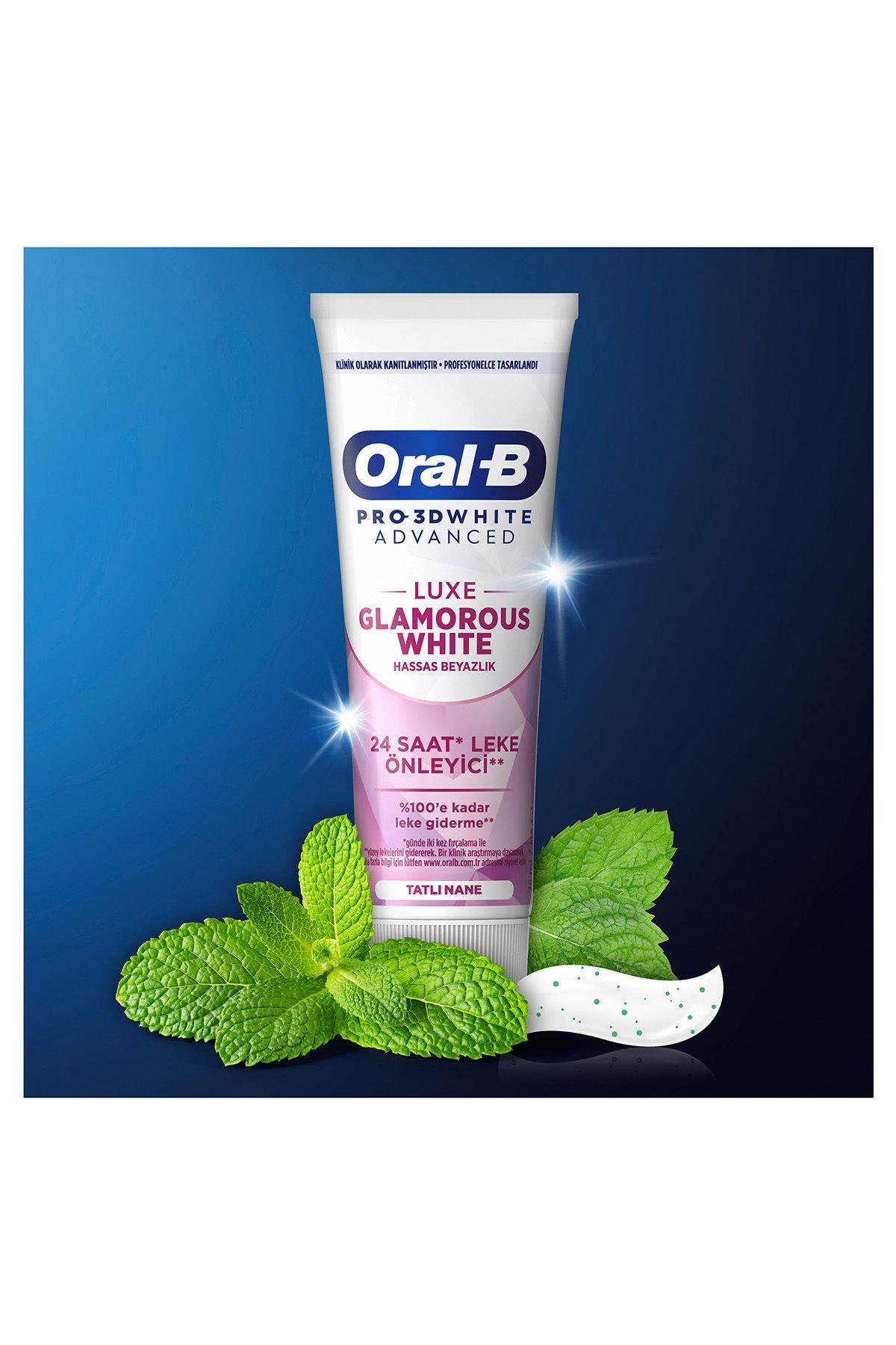 Oral-B Pro 3D White Advanced Luxe Glamorous White Diş Macunu 75 ml