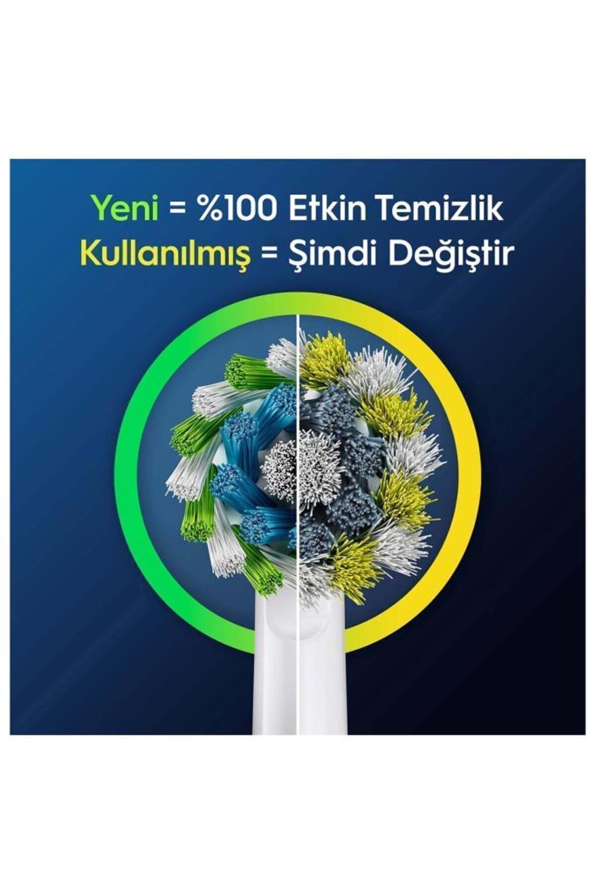 Oral-B Pro Cross Action X-filament Şarjlı Diş Fırçası Yedek Başlığı 2 Adet