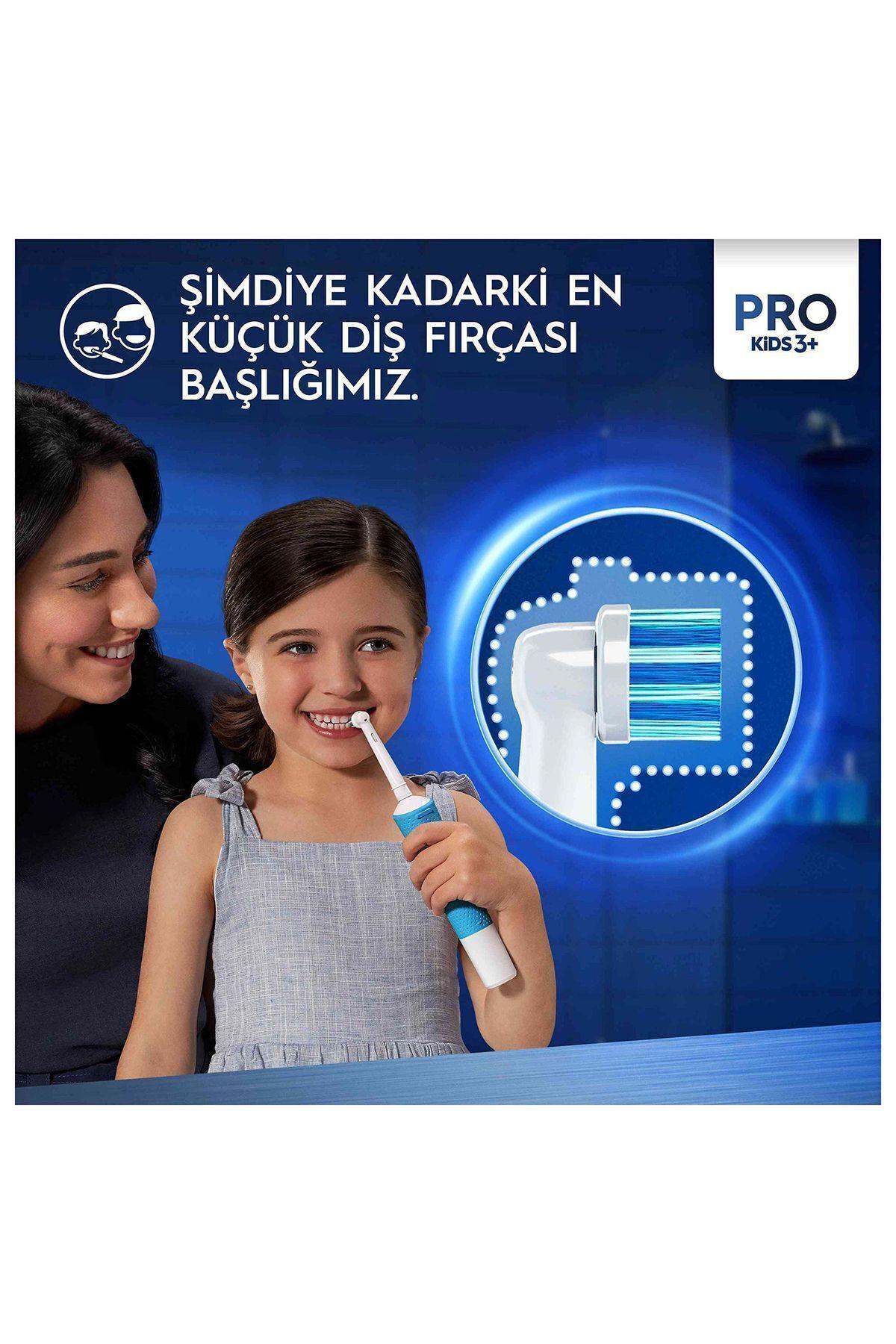 Oral-B Pro Kids Frozen Şarjlı Diş Fırçası Yedek Başlığı 2 Adet