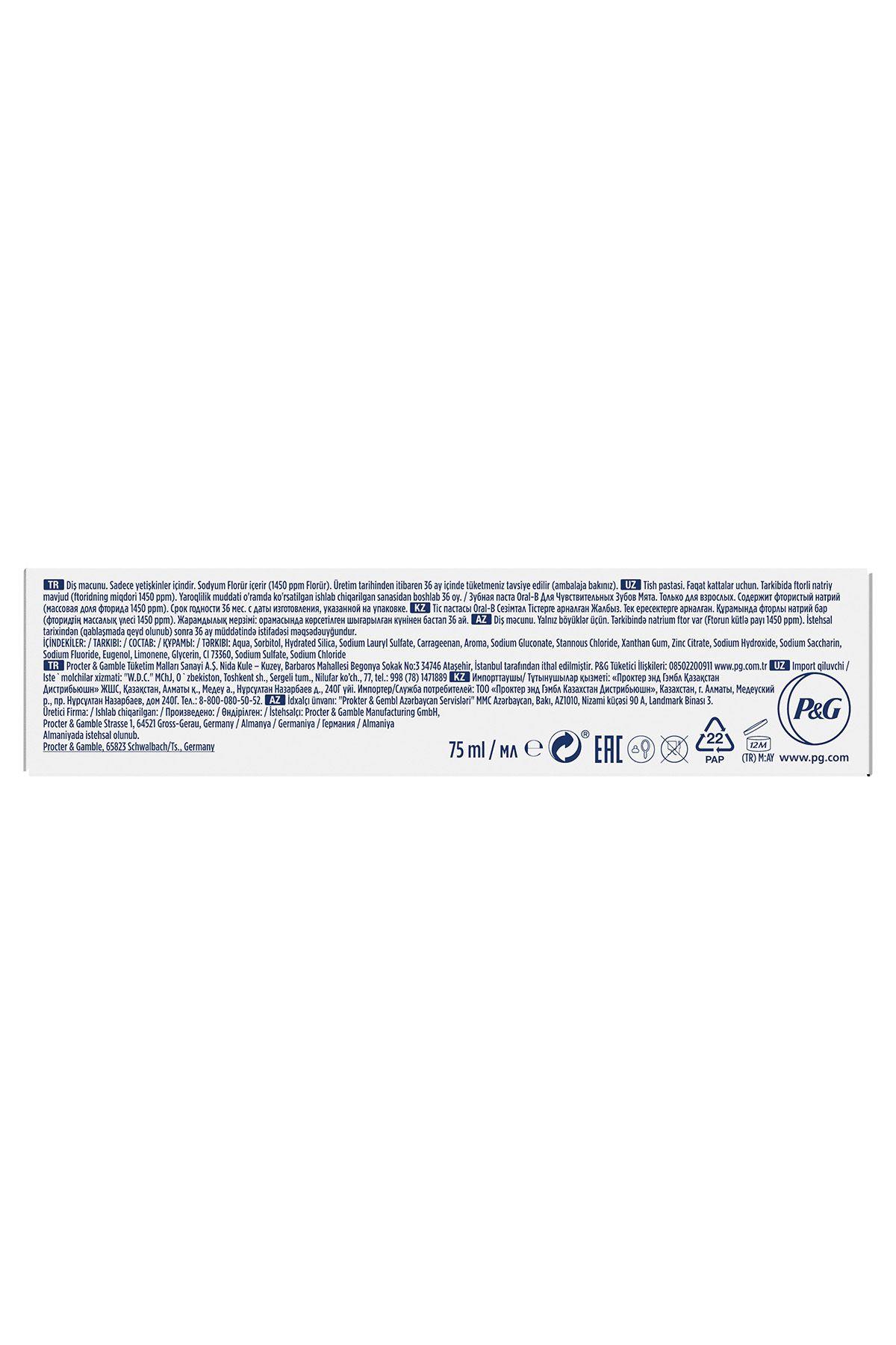 Oral-B Pro Sensitive Diş Macunu 75 ml