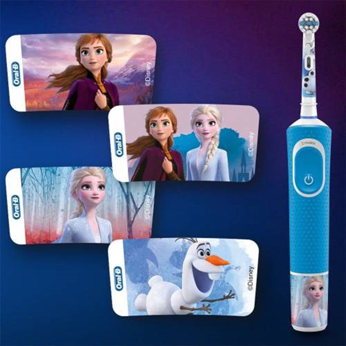 Oral-B Sarj Vıtalıty 100 Cocuk Frozen Box-Seyahat Kabı 