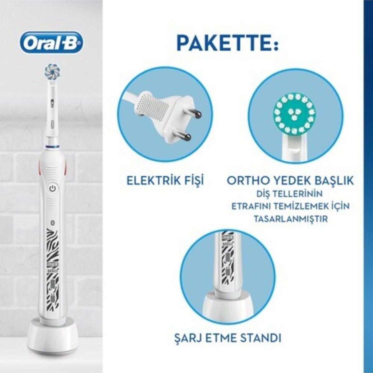 Oral-B Şarjlı Fırça Teen Gençler İçin