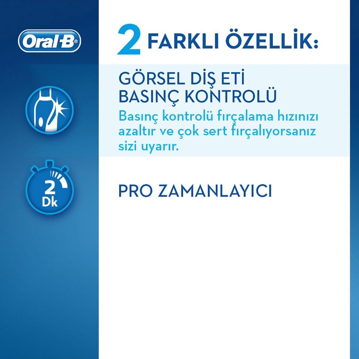 Oral-B Şarjlı Pro 2900 2'li Avantaj Paket