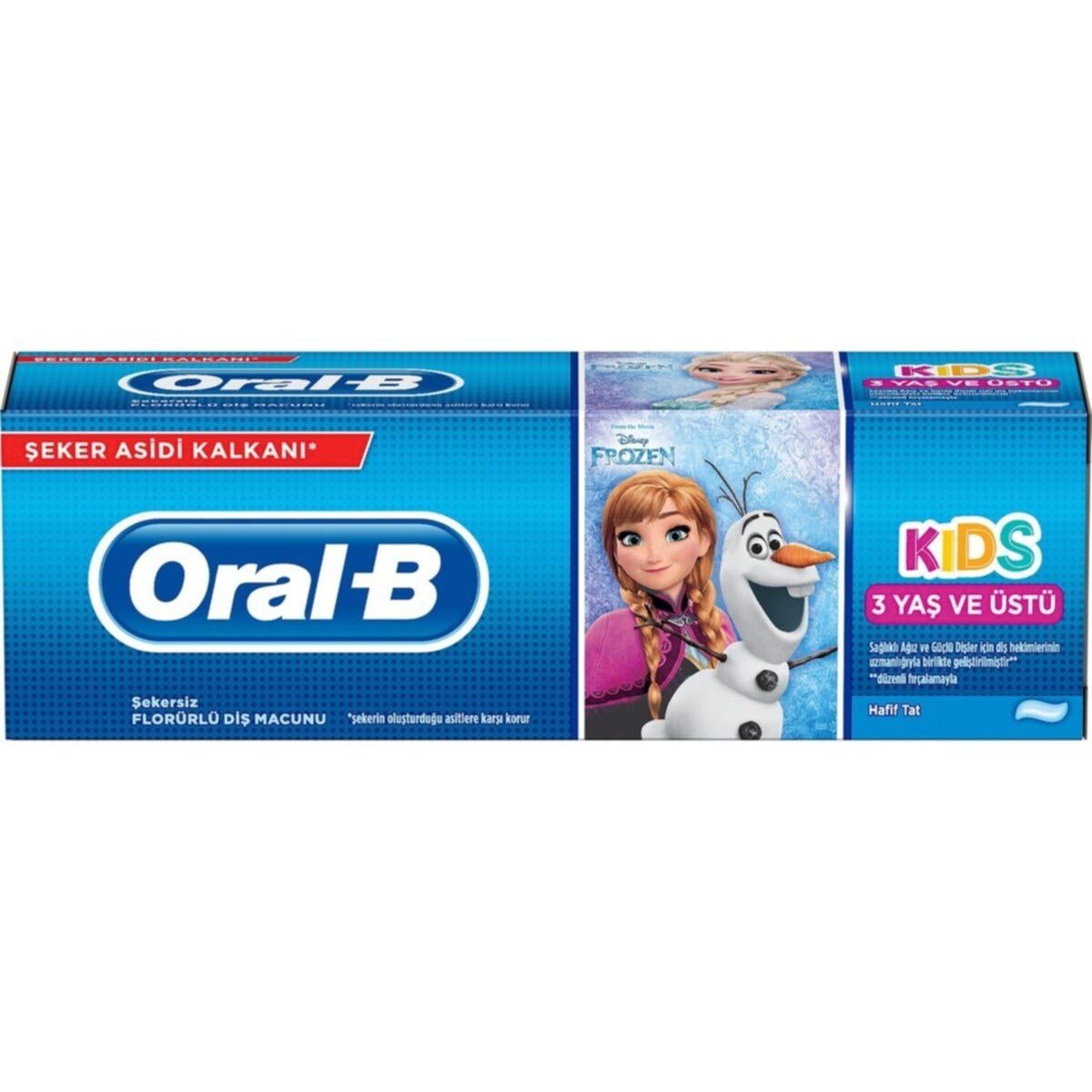 Oral-B Şarjlı Vitality D100 Çocuk Frozen + 75 ml Oral-B Frozen Diş Macunu